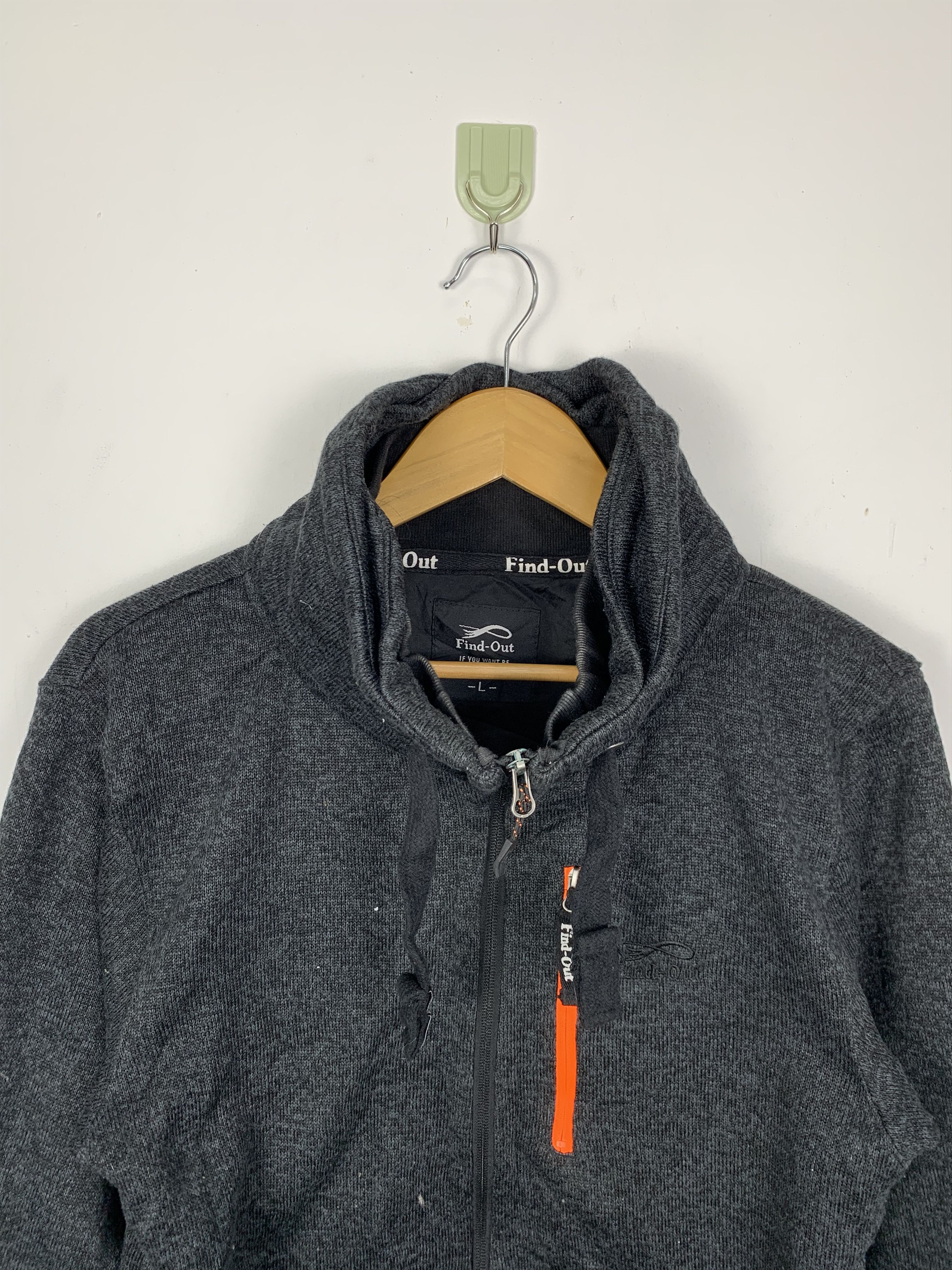 Japanese Brand Vintage FIND OUT Zip Up Jacket J0681 Size US S / EU 44-46 / 1 - 2 Thumbnail