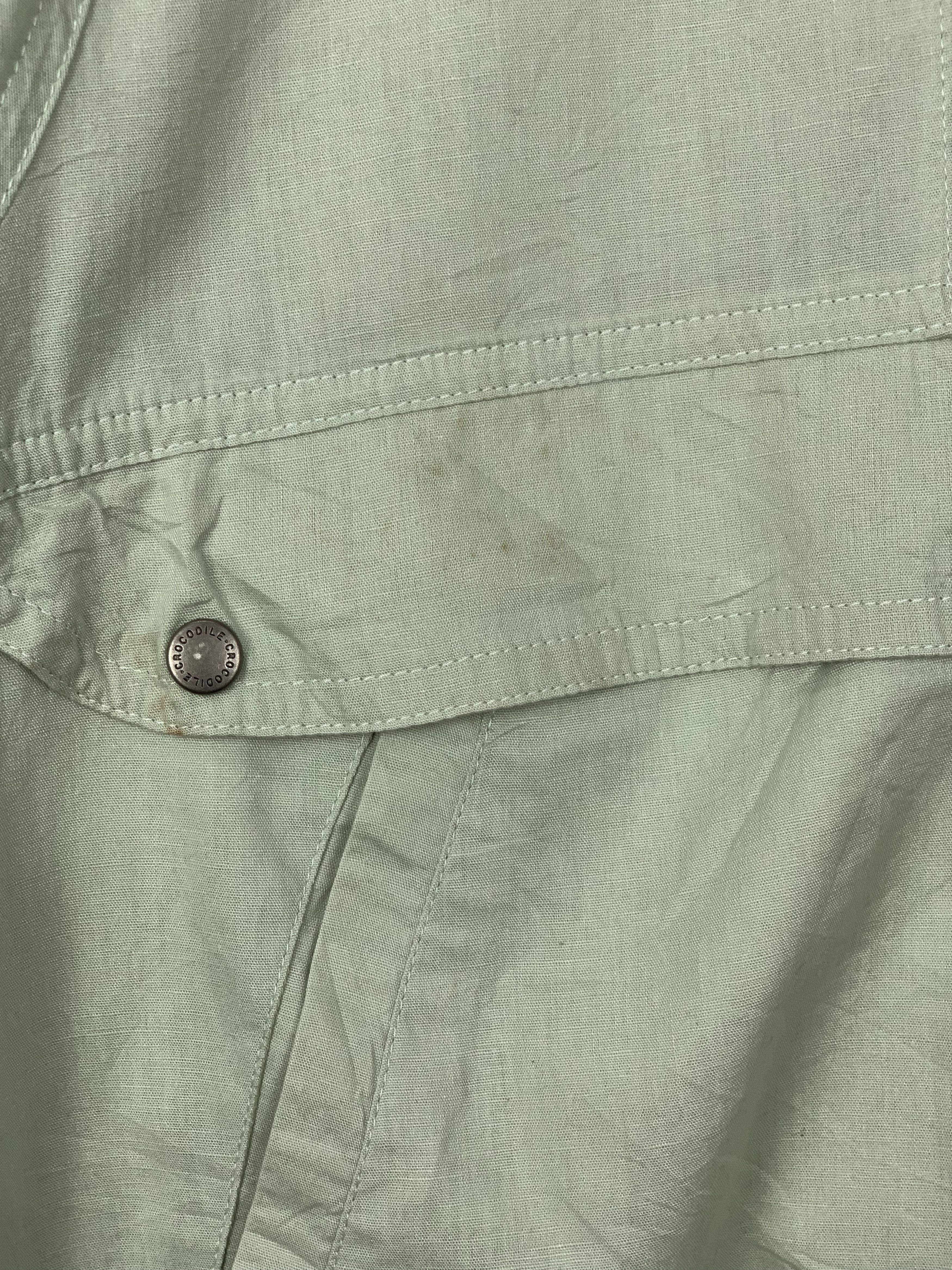 Japanese Brand Vintage CROCODILE Cotton Multi Pocket Button Jacket Size US S / EU 44-46 / 1 - 13 Thumbnail