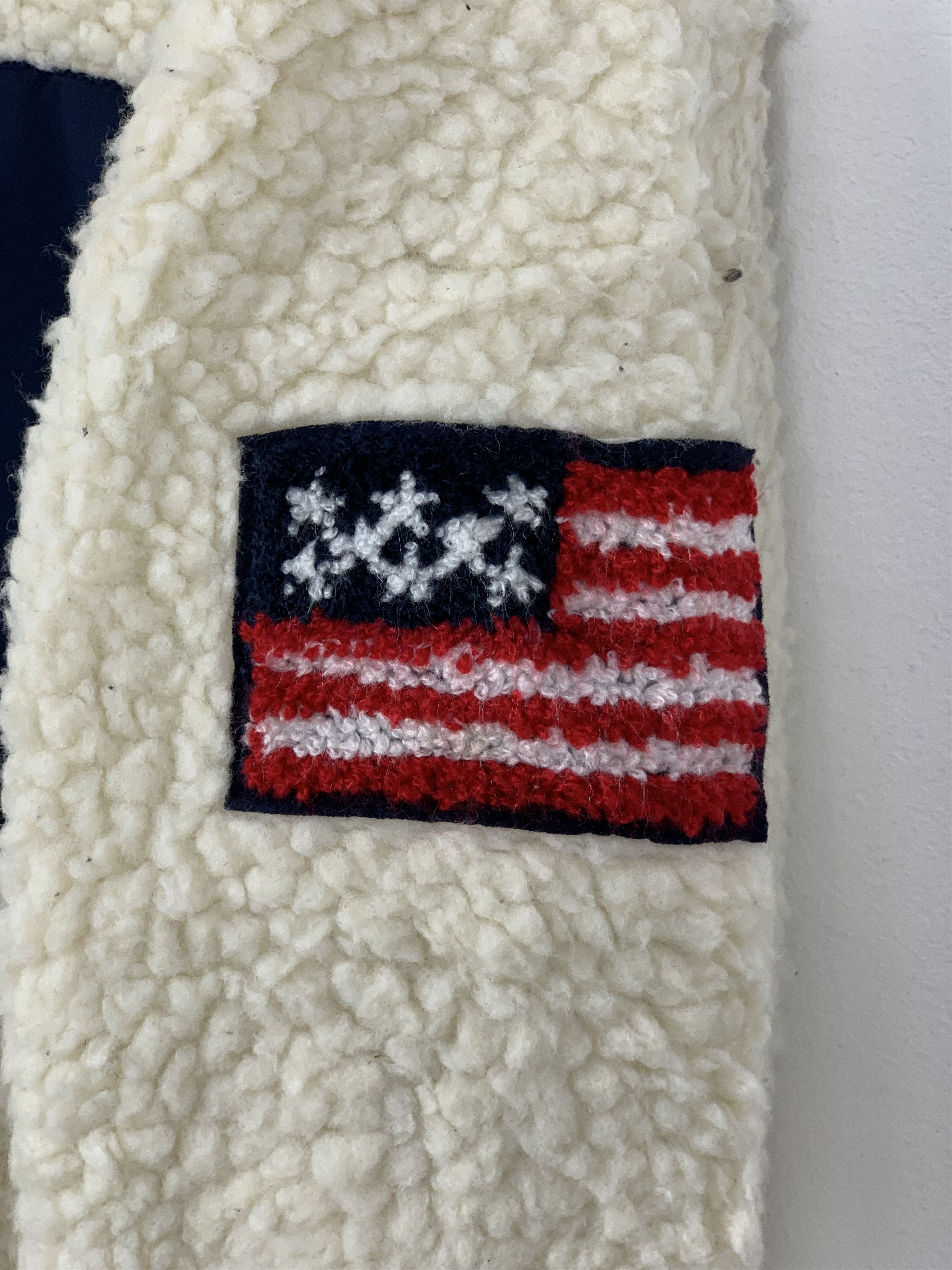 Vintage Vintage HOTPING Hoodie Fleece with America Flag Jacket J0604 Size US M / EU 48-50 / 2 - 5 Thumbnail