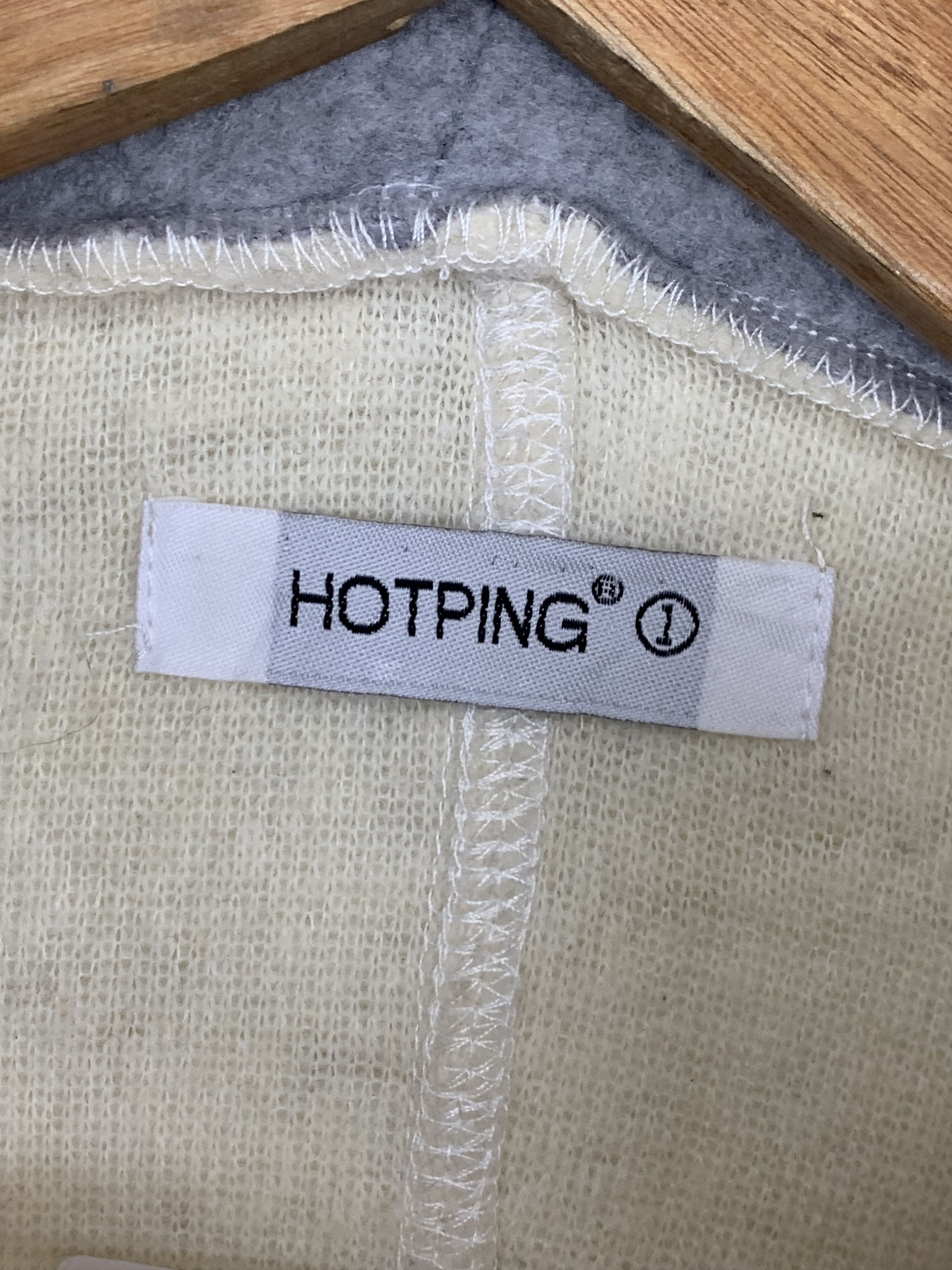 Vintage Vintage HOTPING Hoodie Fleece with America Flag Jacket J0604 Size US M / EU 48-50 / 2 - 11 Thumbnail