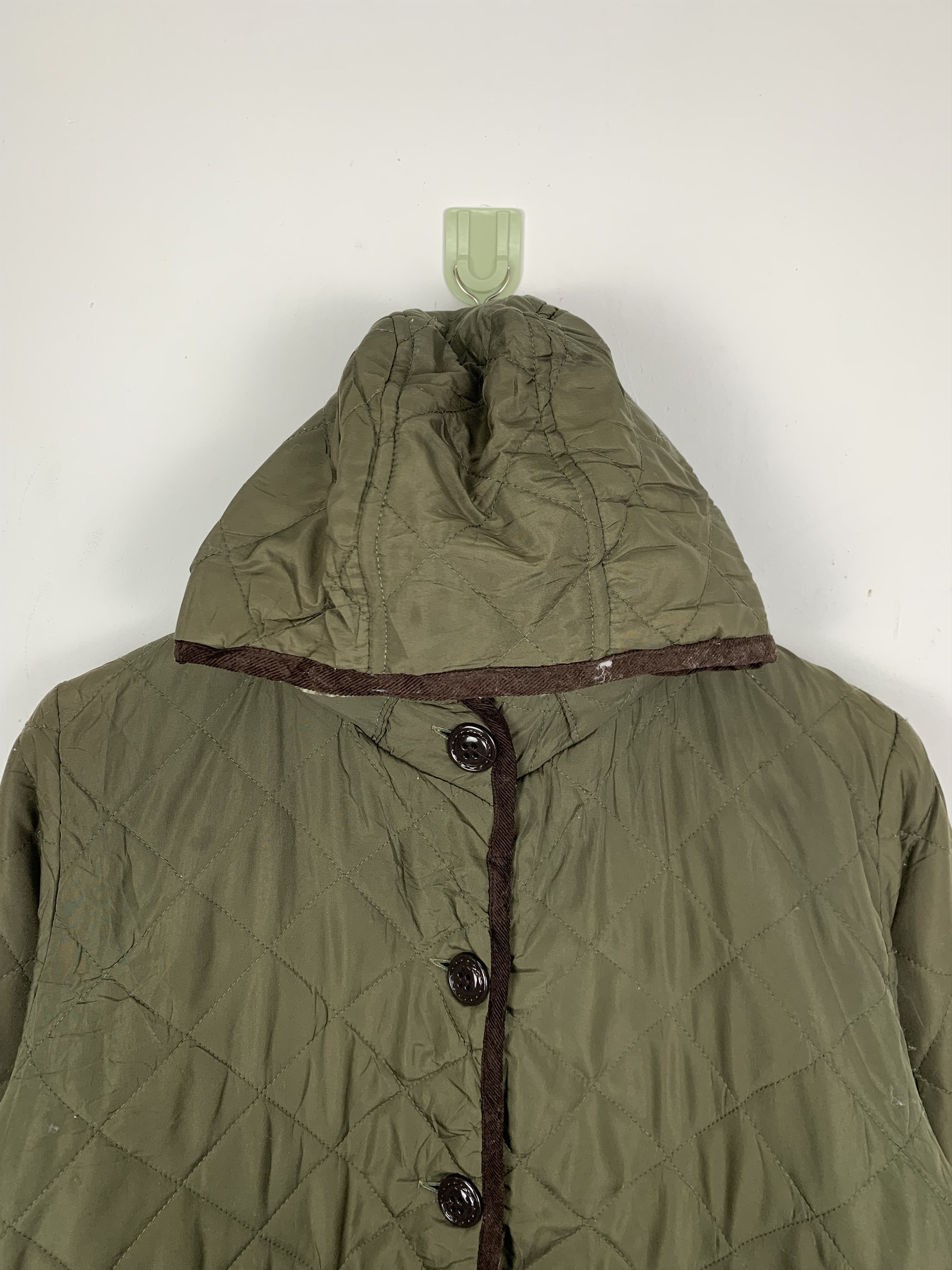 Japanese Brand Vintage POMPELMO Button Quilted Pattern Lining Jacket J0598 Size US S / EU 44-46 / 1 - 2 Thumbnail