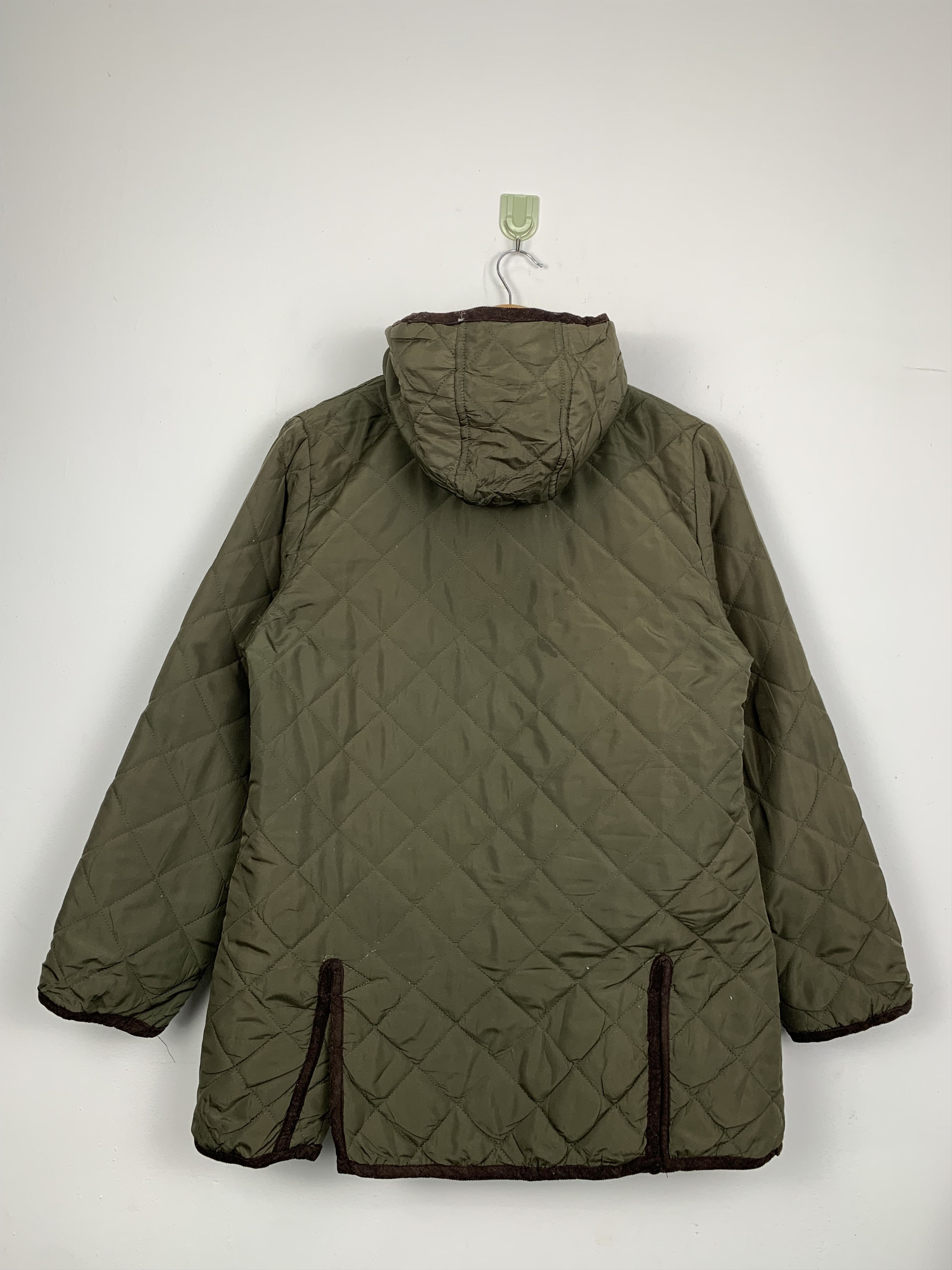 Japanese Brand Vintage POMPELMO Button Quilted Pattern Lining Jacket J0598 Size US S / EU 44-46 / 1 - 8 Thumbnail