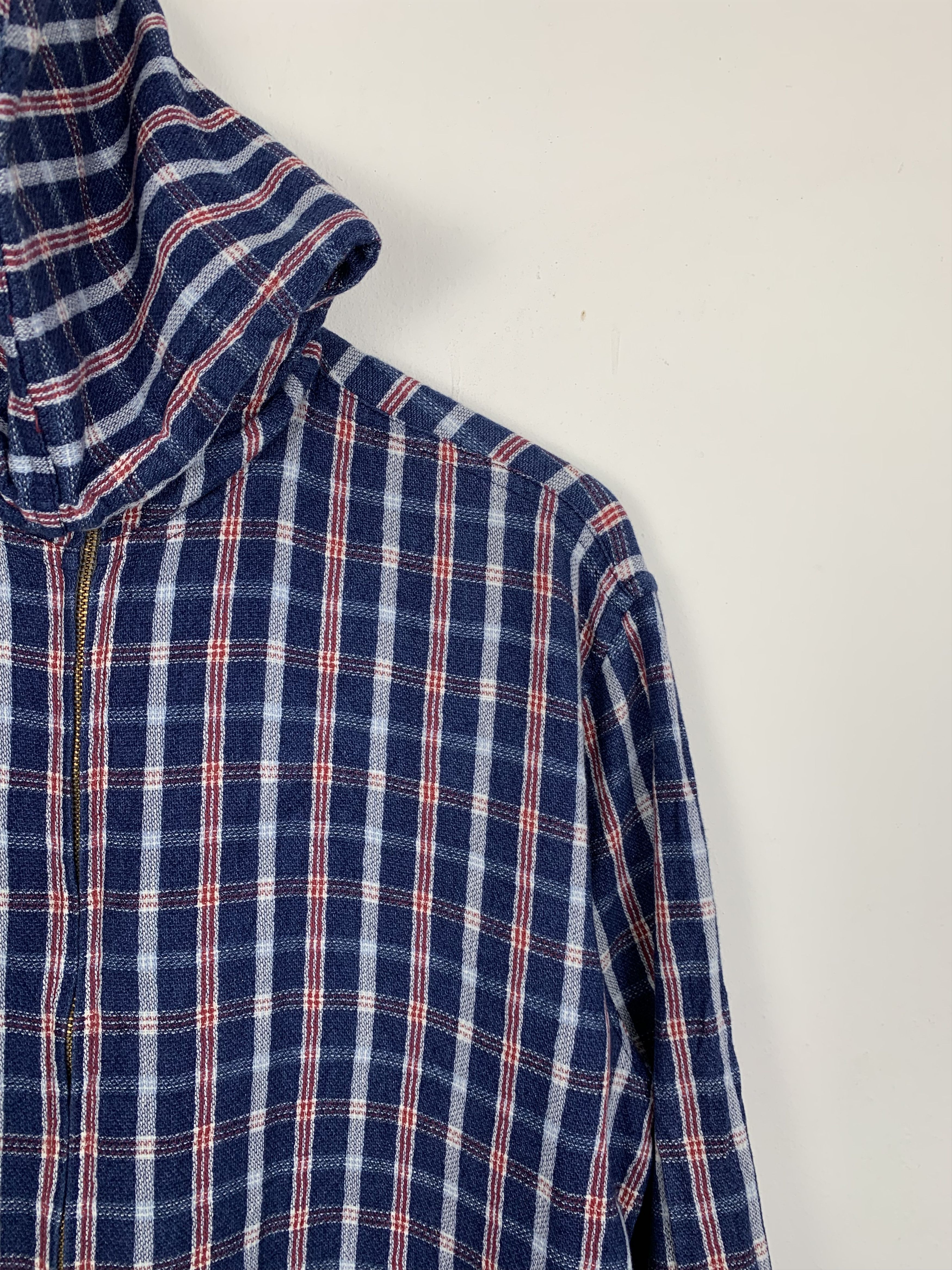 Japanese Brand Vintage CHE ST DESIGN x SHARKEY'S Checkered Jacket J0710 Size US S / EU 44-46 / 1 - 4 Thumbnail