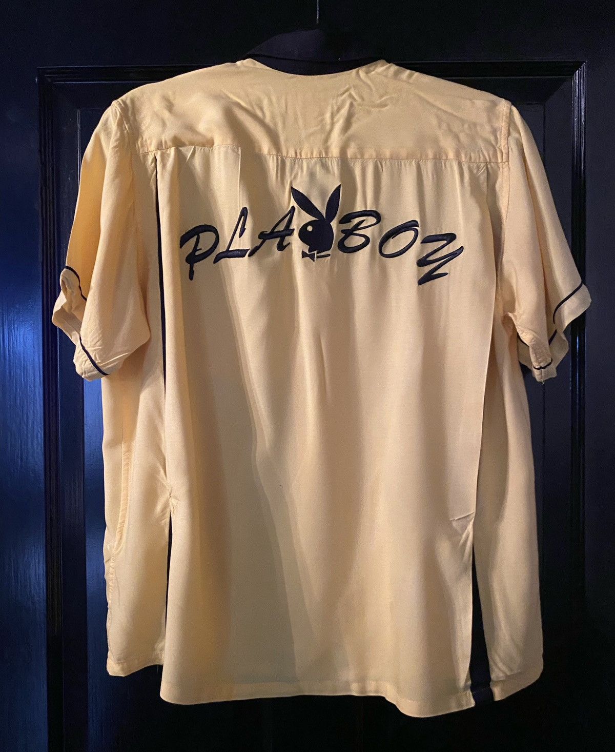 Playboy × Supreme SUPREME X PLAYBOY BOWLING SHIRT | Grailed