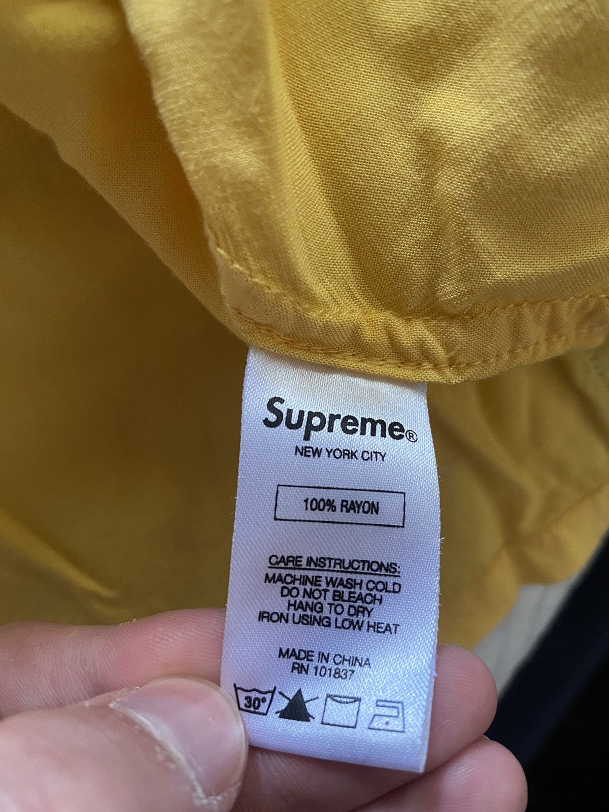 Playboy × Supreme Supreme x Playboy Bowling Shirt SS17 Size US M / EU 48-50 / 2 - 8 Thumbnail