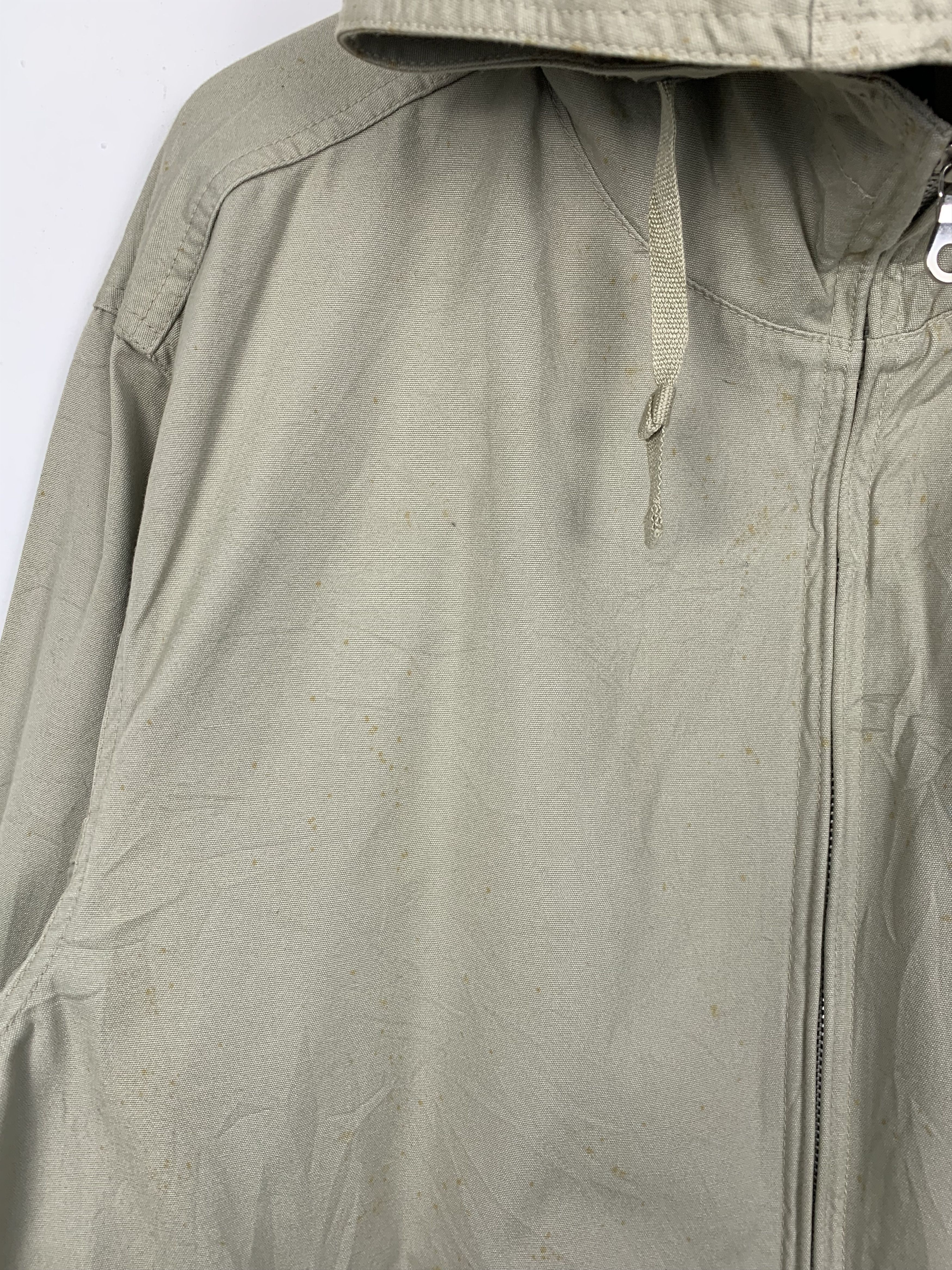 Uniqlo × Vintage Vintage UNIQLO Khaki Hoodie Jacket Size US L / EU 52-54 / 3 - 7 Thumbnail