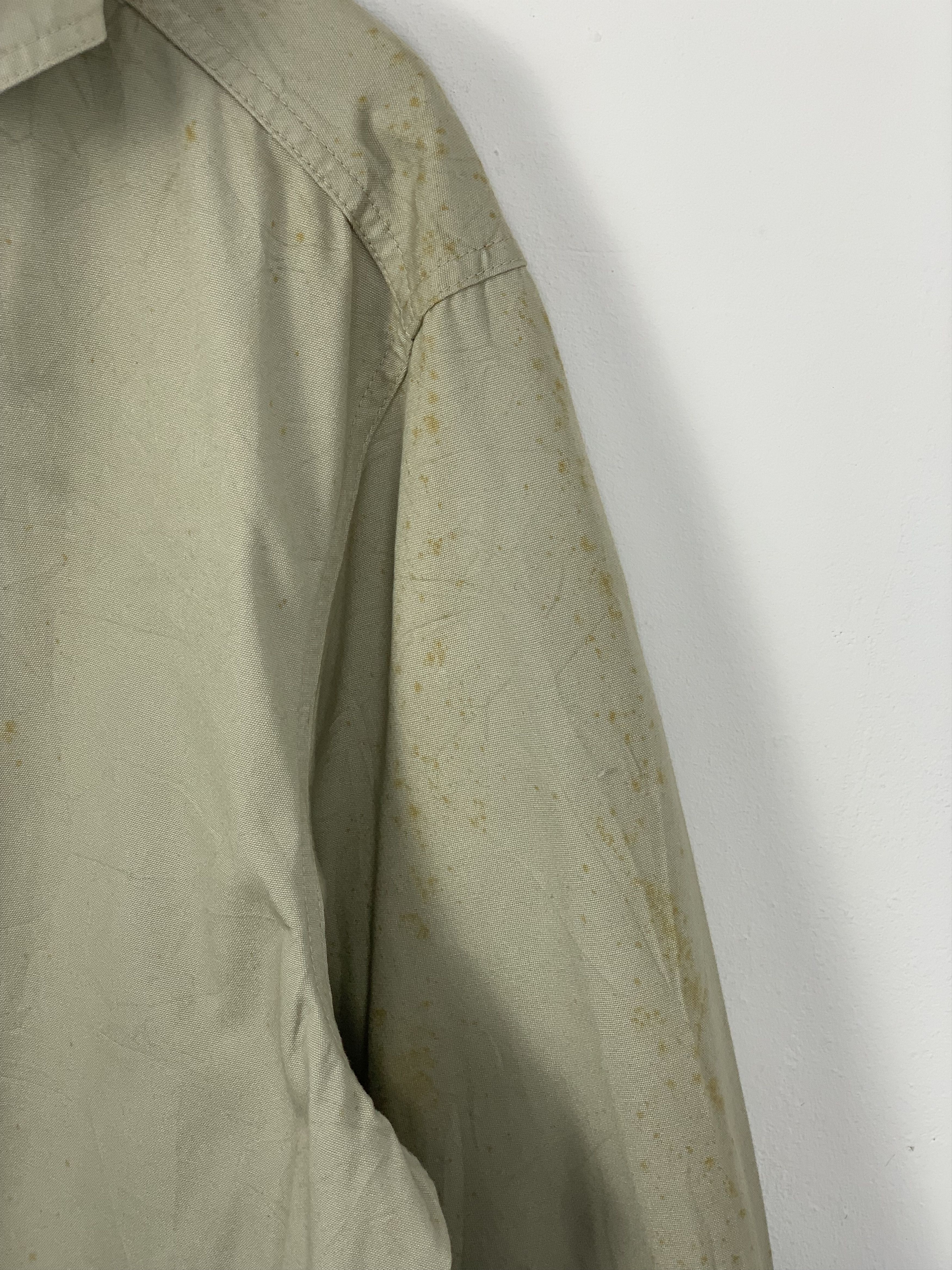 Uniqlo × Vintage Vintage UNIQLO Khaki Hoodie Jacket Size US L / EU 52-54 / 3 - 5 Thumbnail