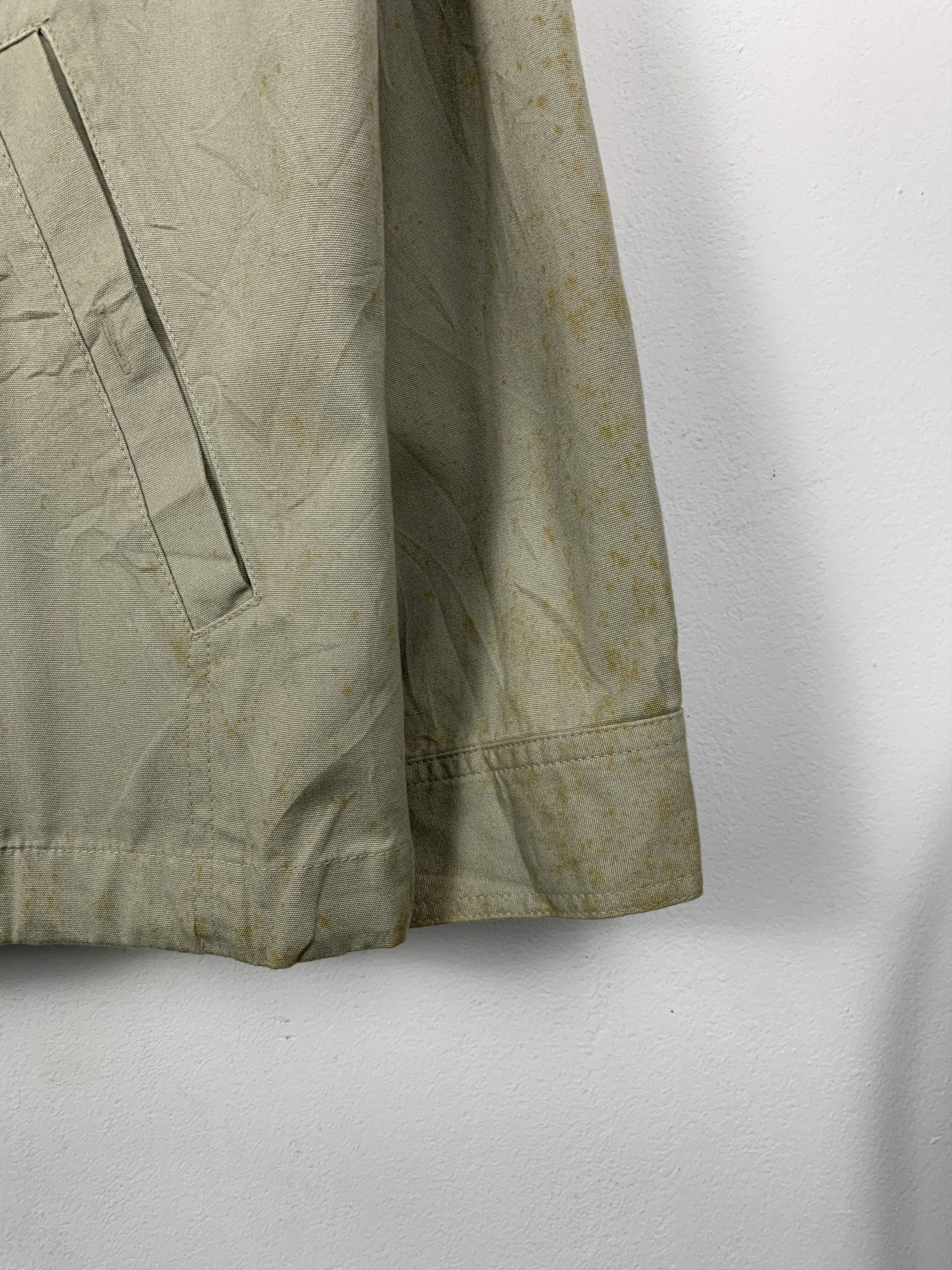 Uniqlo × Vintage Vintage UNIQLO Khaki Hoodie Jacket Size US L / EU 52-54 / 3 - 3 Thumbnail