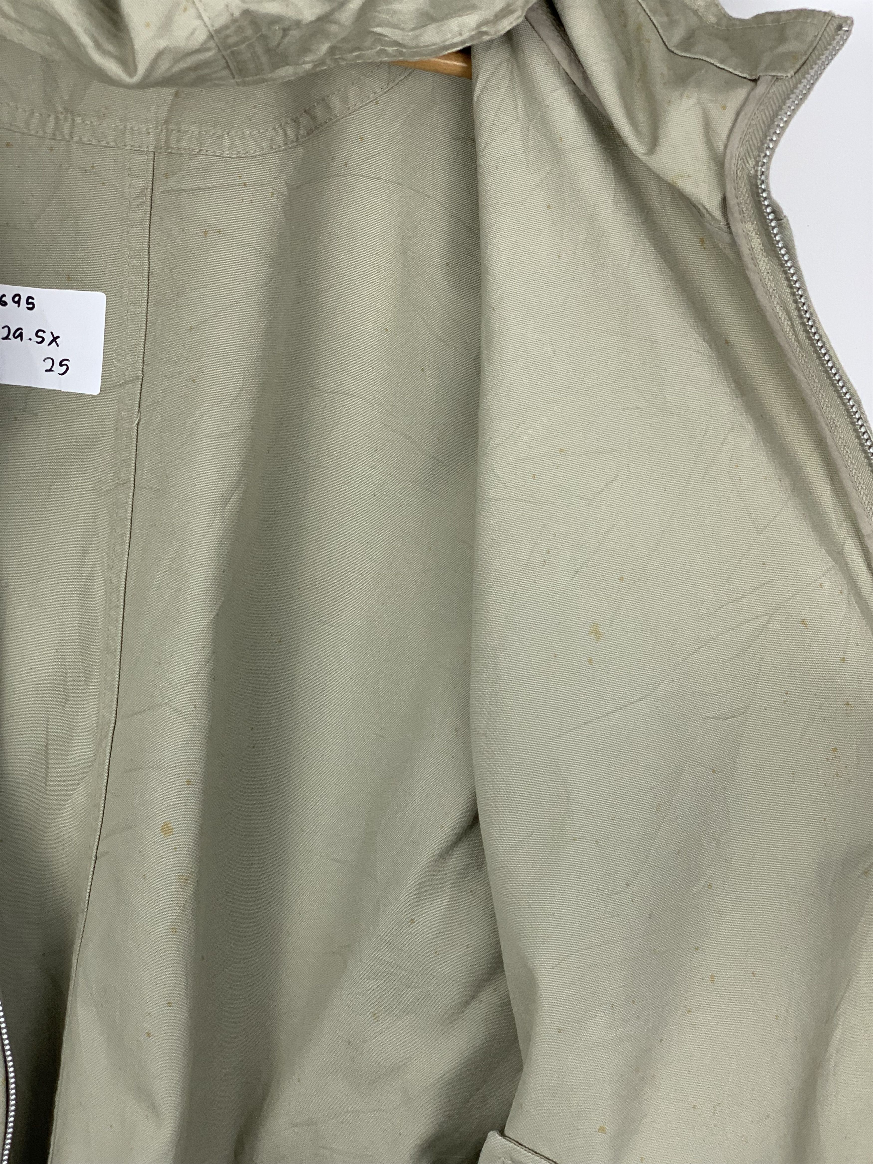 Uniqlo × Vintage Vintage UNIQLO Khaki Hoodie Jacket Size US L / EU 52-54 / 3 - 12 Thumbnail