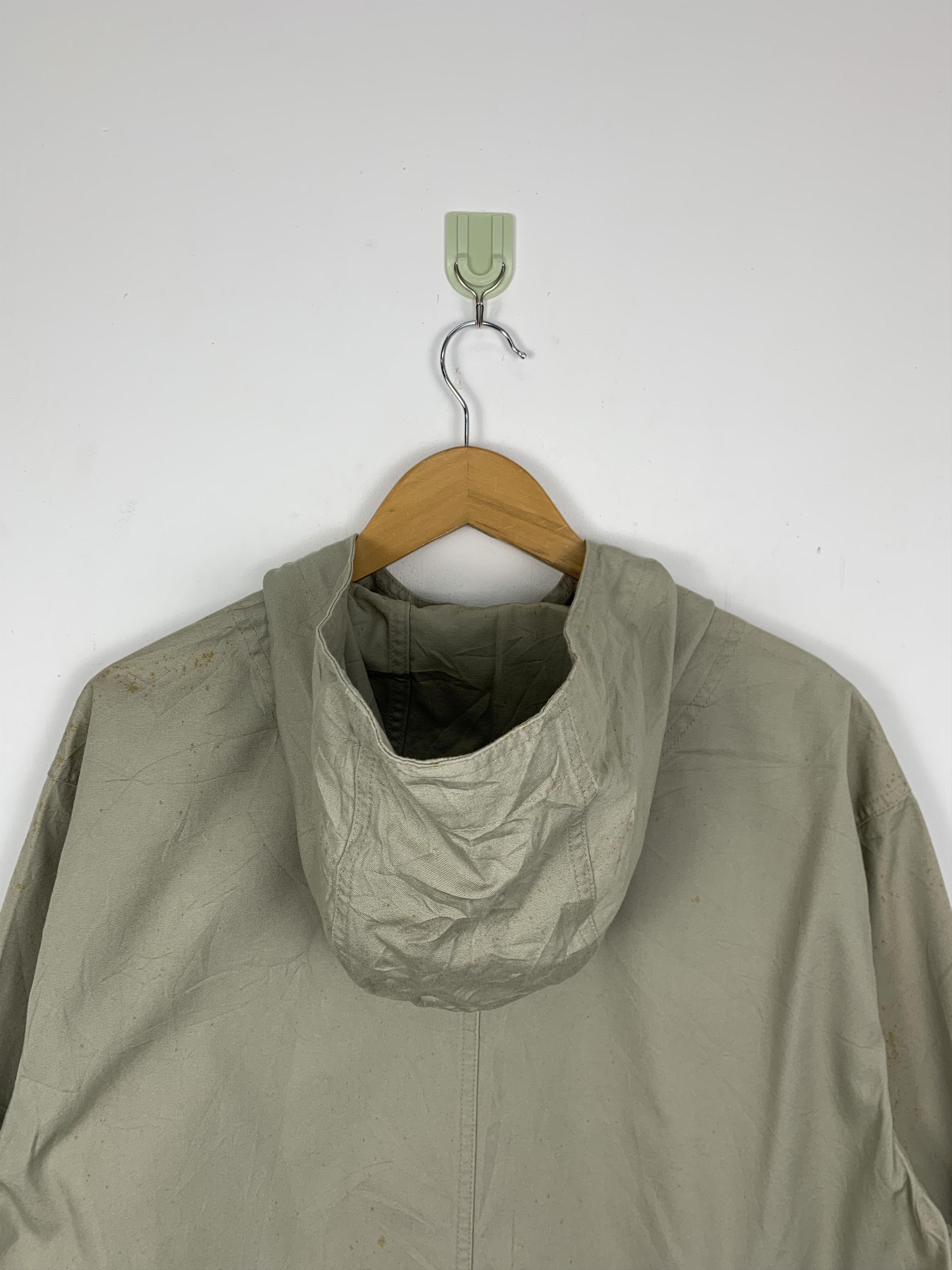 Uniqlo × Vintage Vintage UNIQLO Khaki Hoodie Jacket Size US L / EU 52-54 / 3 - 15 Thumbnail