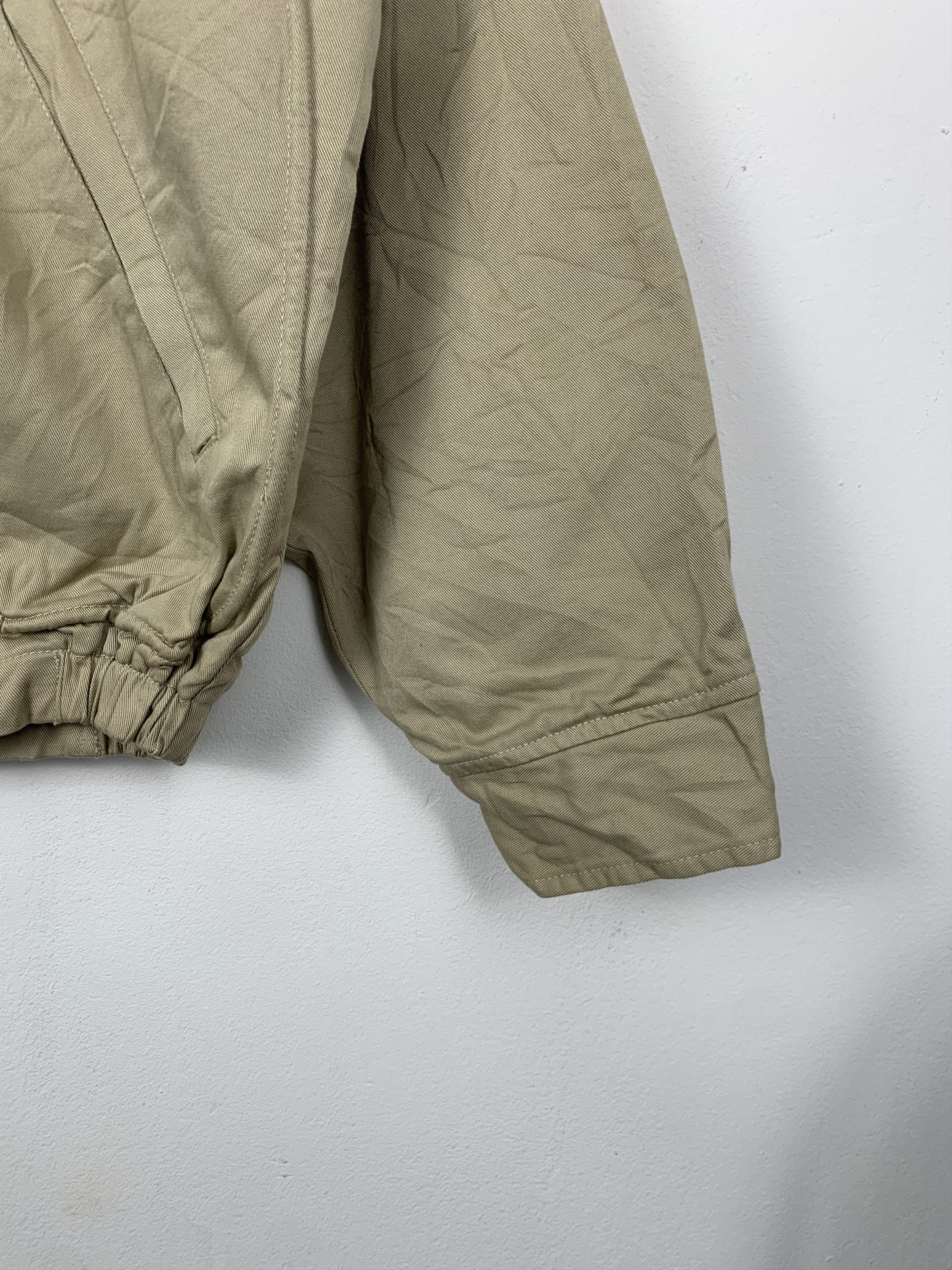 Vintage Vintage SCENE Khaki Nice Pattern Lining Jackets J0593 Size US M / EU 48-50 / 2 - 6 Thumbnail