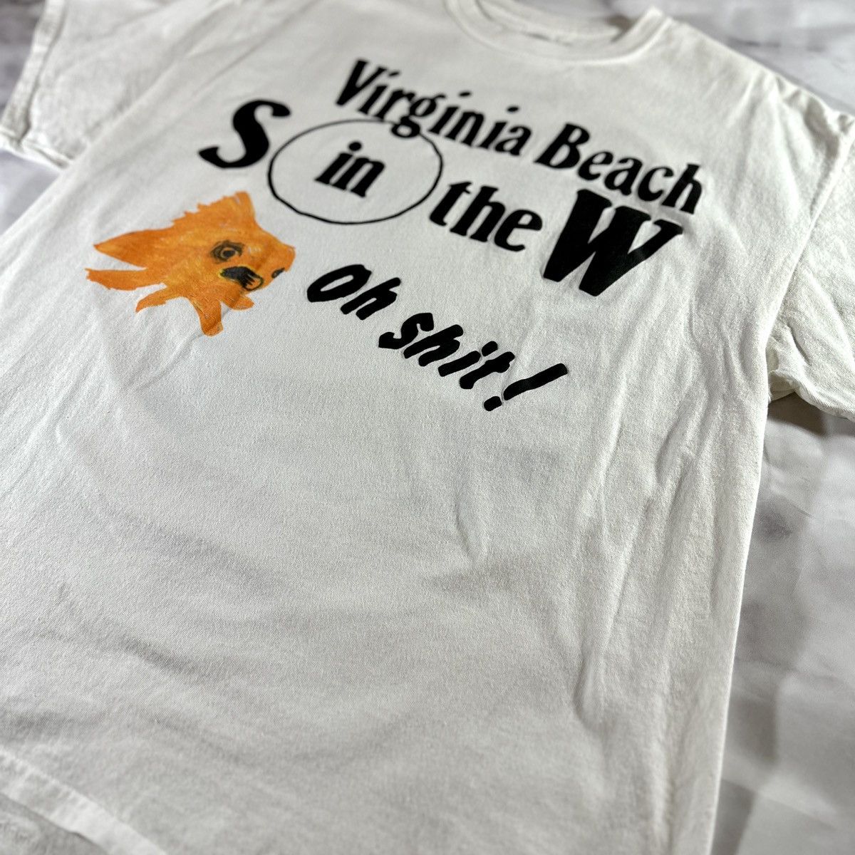 Cactus Plant Flea Market × Pharrell Something in the Water 2019 “Oh Shit!” Tee Size US XL / EU 56 / 4 - 2 Thumbnail