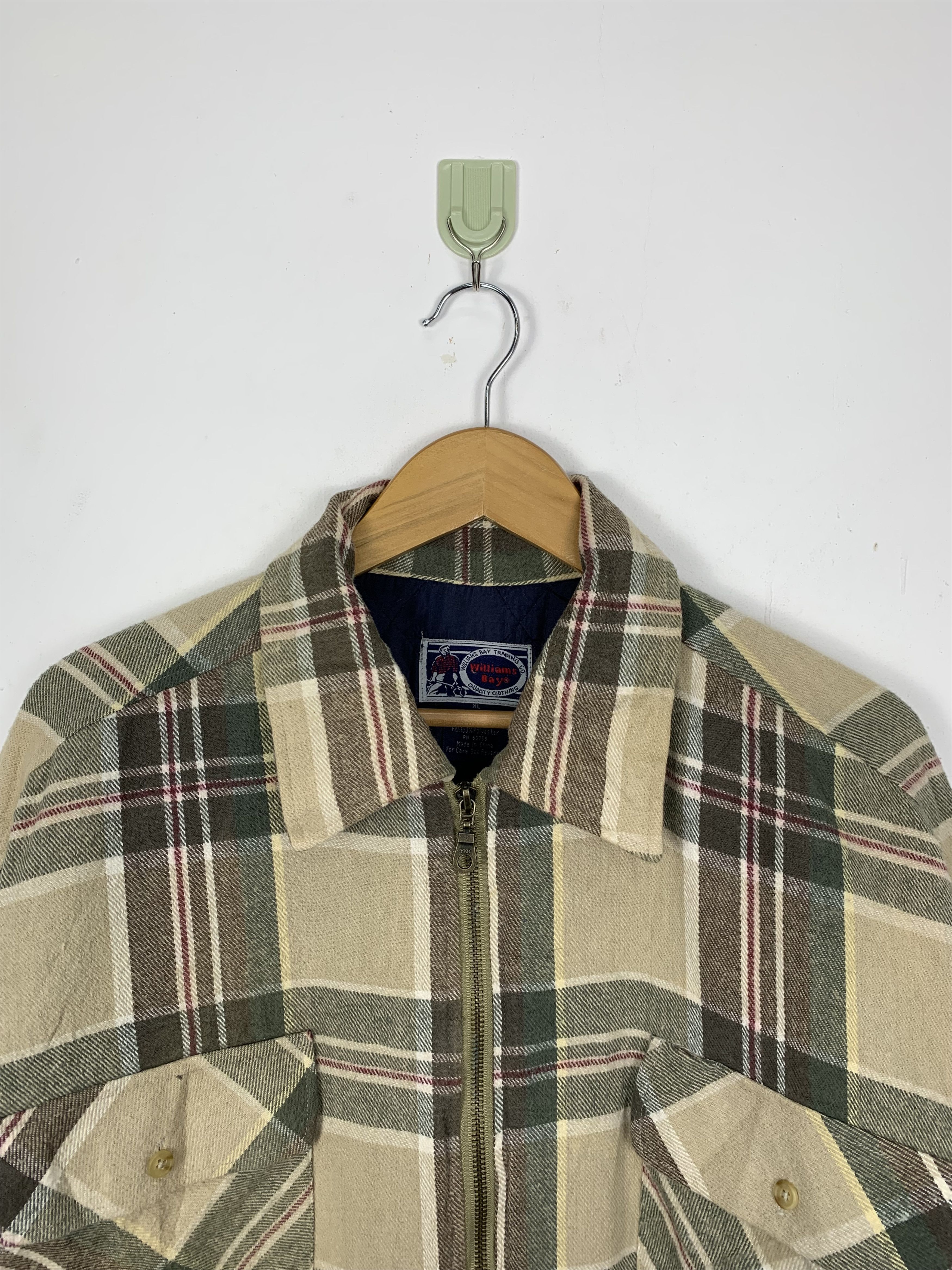 Lumberjack Vintage WILLIAMS BAY Flannel Plaid Jacket Size US L / EU 52-54 / 3 - 2 Thumbnail