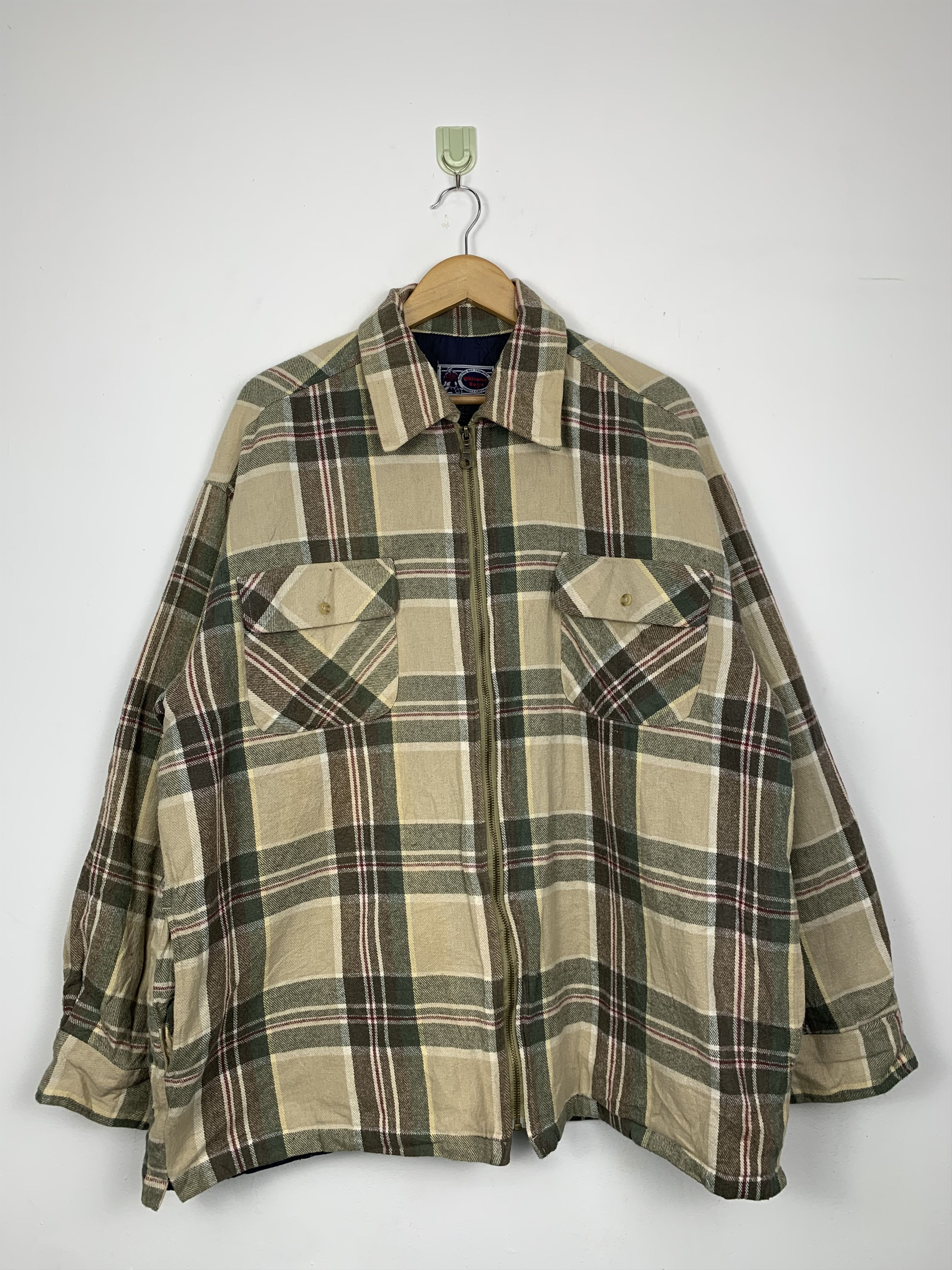 Lumberjack Vintage WILLIAMS BAY Flannel Plaid Jacket Size US L / EU 52-54 / 3 - 1 Thumbnail