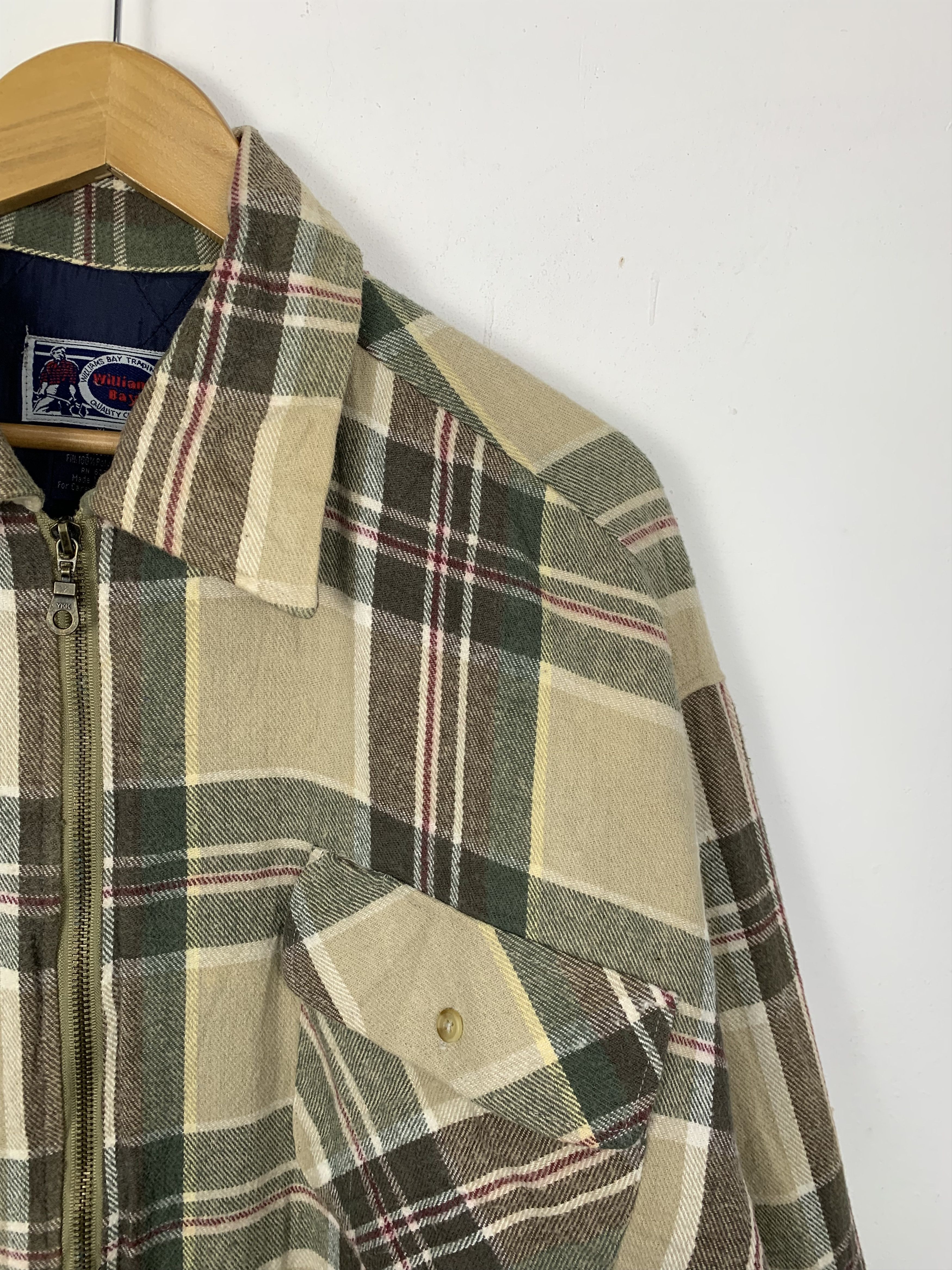 Lumberjack Vintage WILLIAMS BAY Flannel Plaid Jacket Size US L / EU 52-54 / 3 - 4 Thumbnail