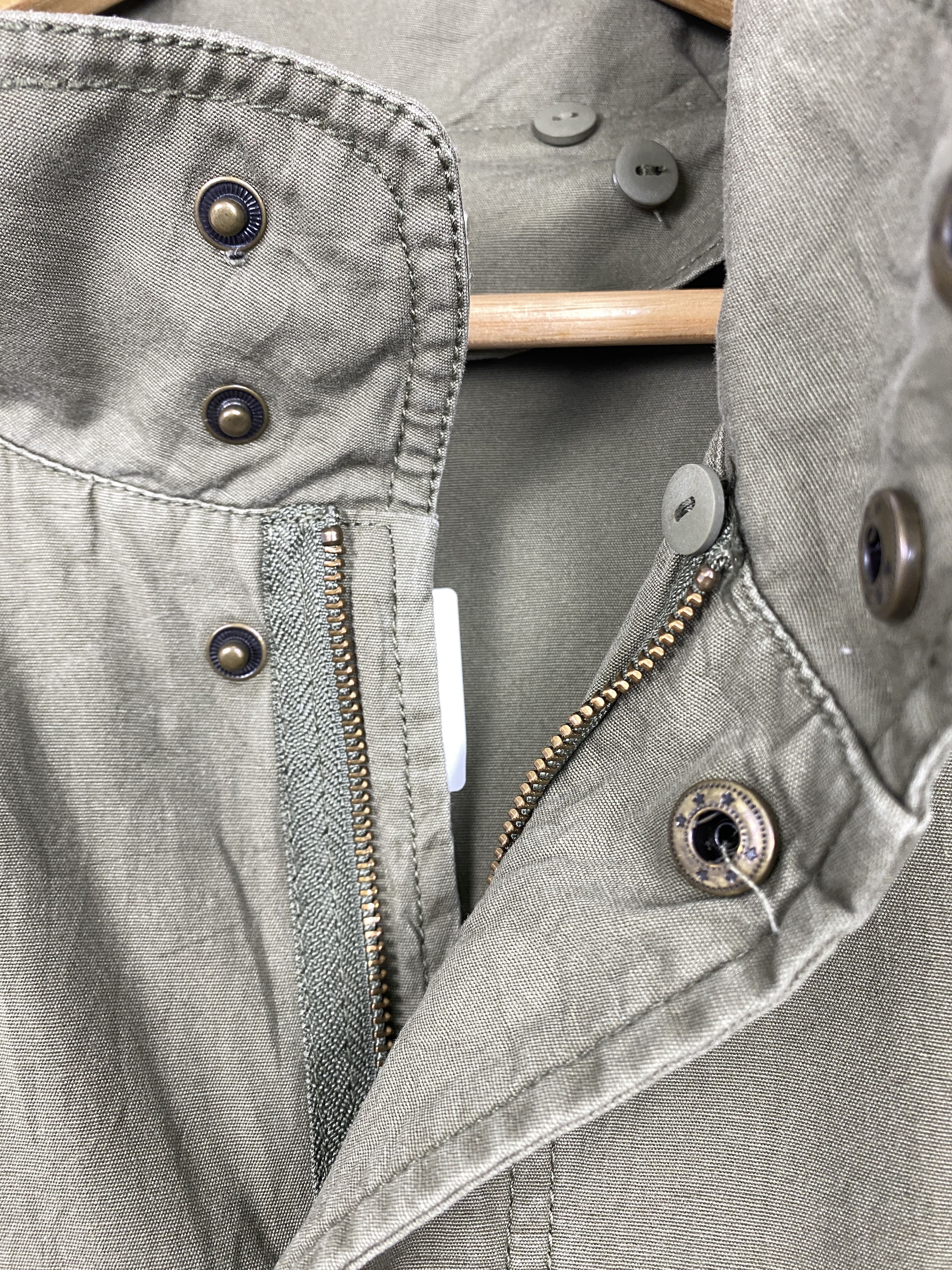 Japanese Brand Vintage Earth Music&Ecology Fishtail Parkas Jacket J1163 Size US S / EU 44-46 / 1 - 7 Thumbnail