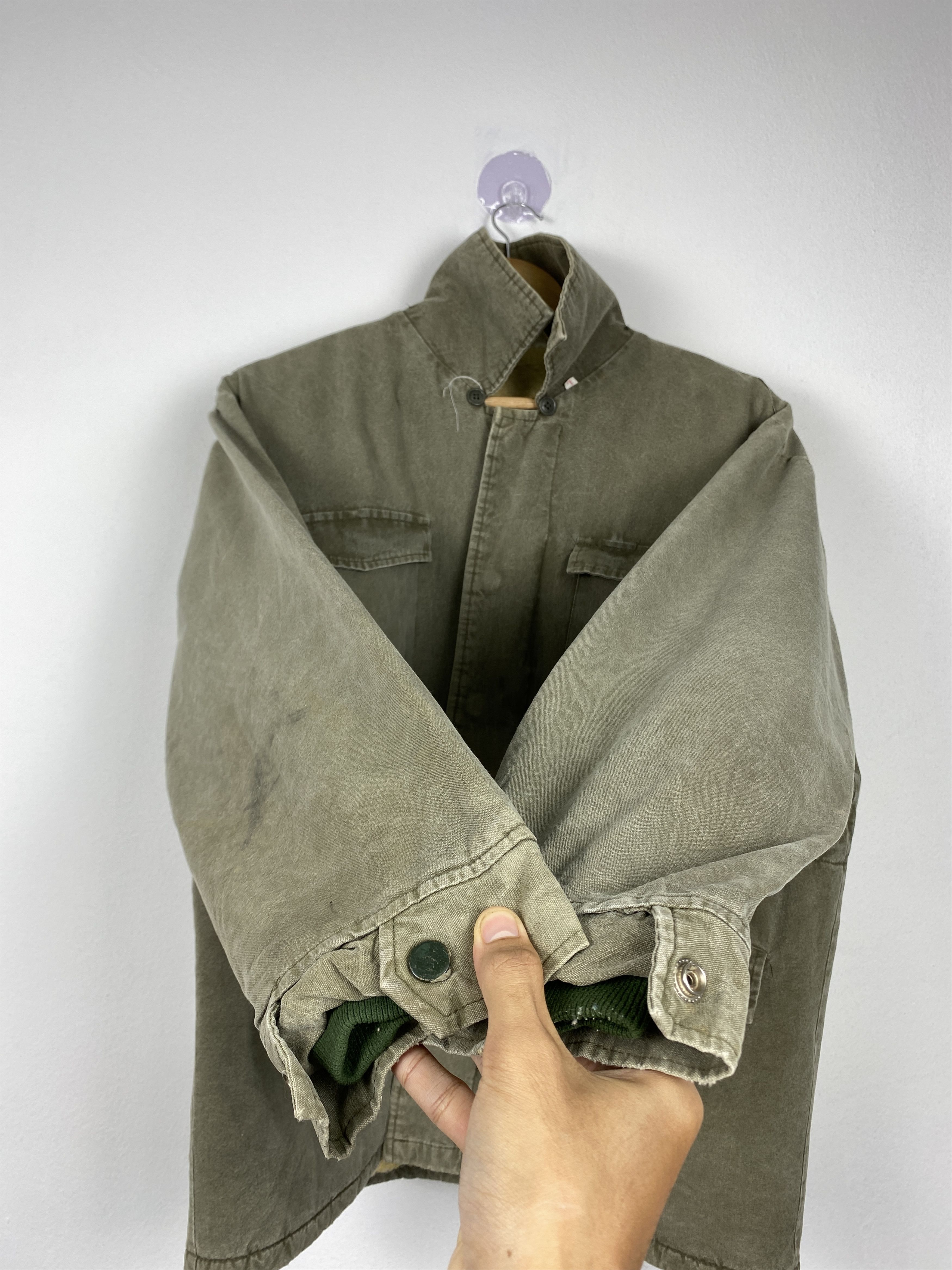 Japanese Brand Vintage MC MAON 3D Pocket Rugged Fleece Lining Jacket J1161 Size US S / EU 44-46 / 1 - 8 Thumbnail