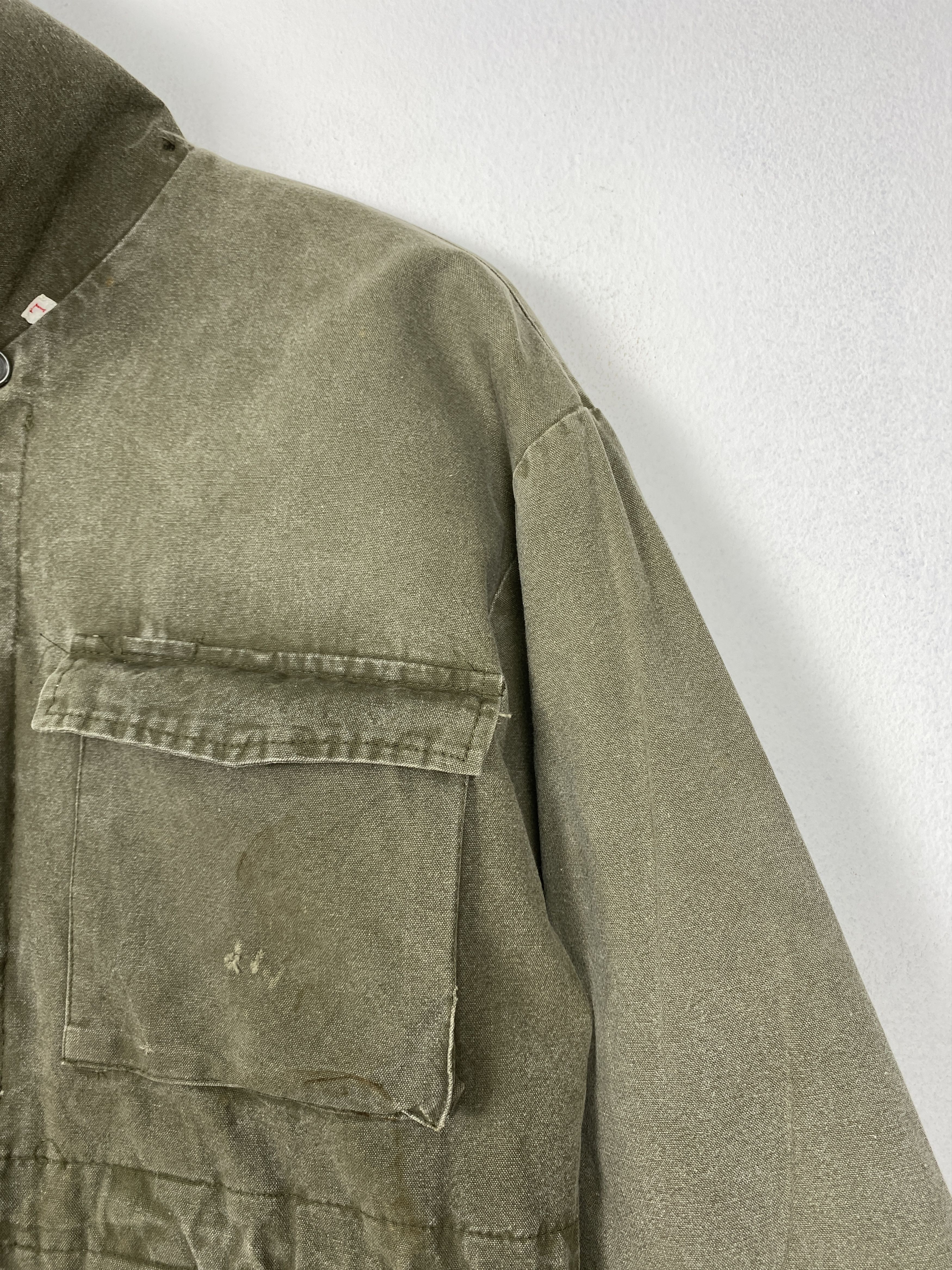 Japanese Brand Vintage MC MAON 3D Pocket Rugged Fleece Lining Jacket J1161 Size US S / EU 44-46 / 1 - 3 Thumbnail