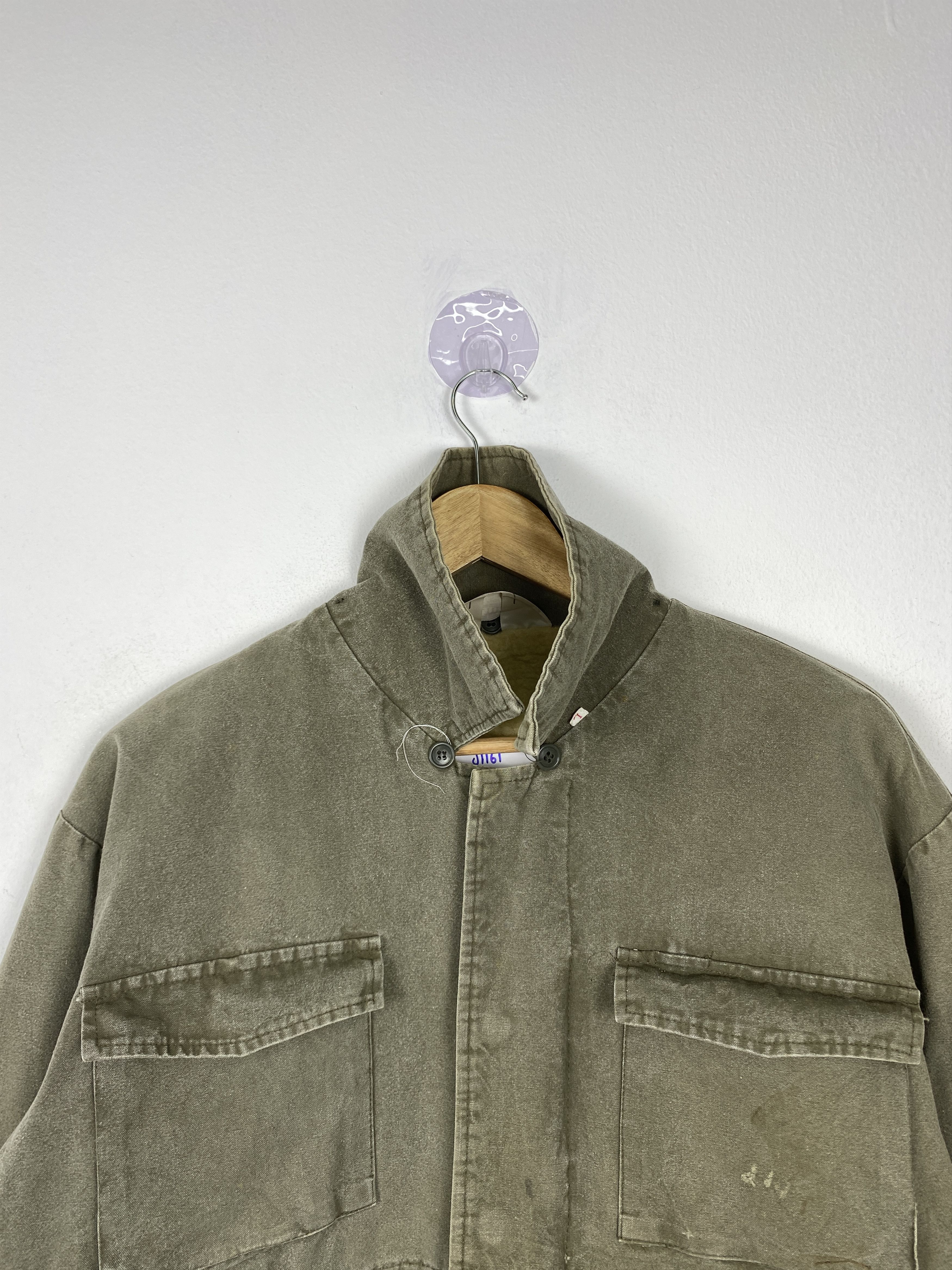 Japanese Brand Vintage MC MAON 3D Pocket Rugged Fleece Lining Jacket J1161 Size US S / EU 44-46 / 1 - 2 Thumbnail
