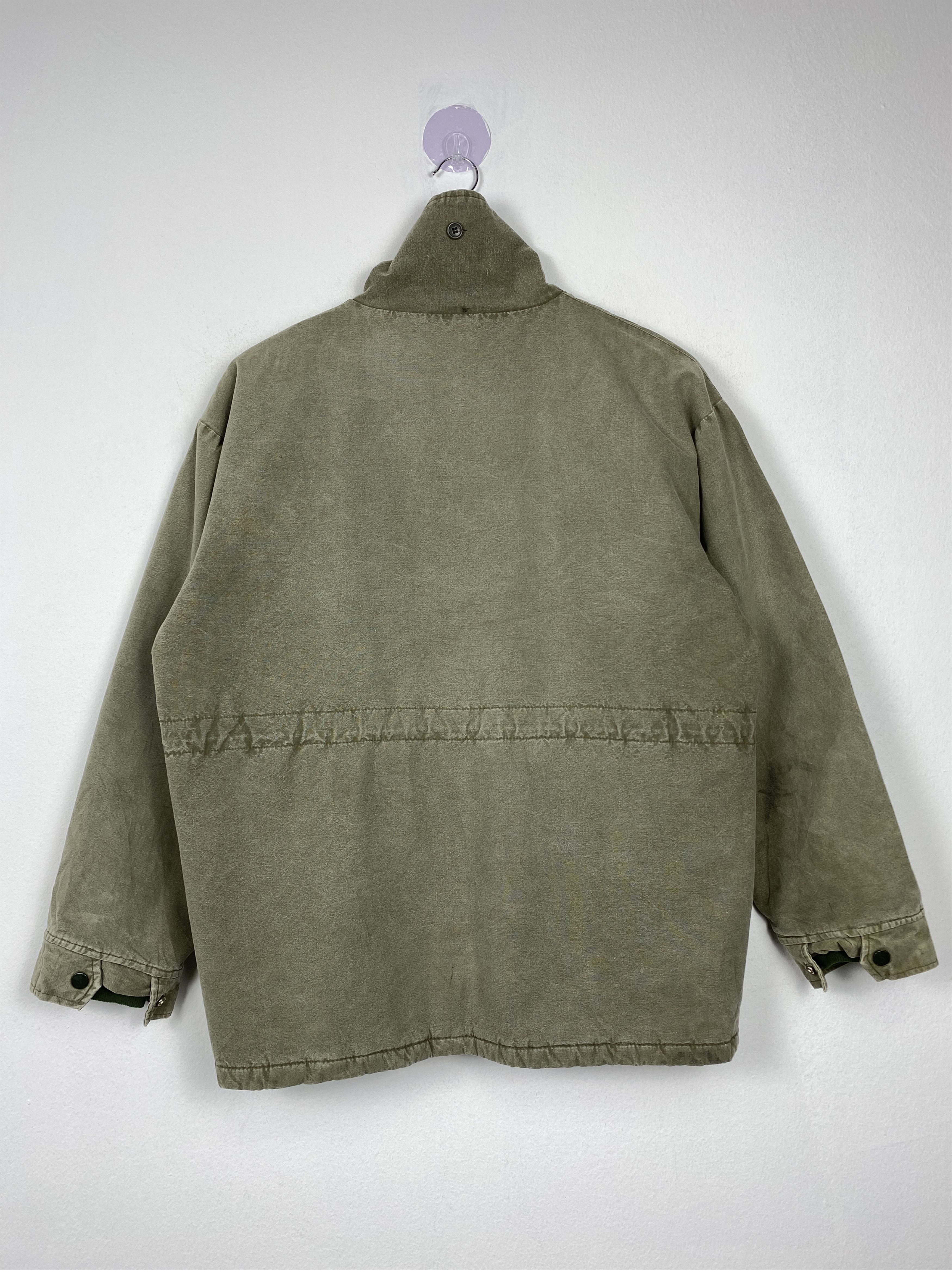 Japanese Brand Vintage MC MAON 3D Pocket Rugged Fleece Lining Jacket J1161 Size US S / EU 44-46 / 1 - 9 Thumbnail