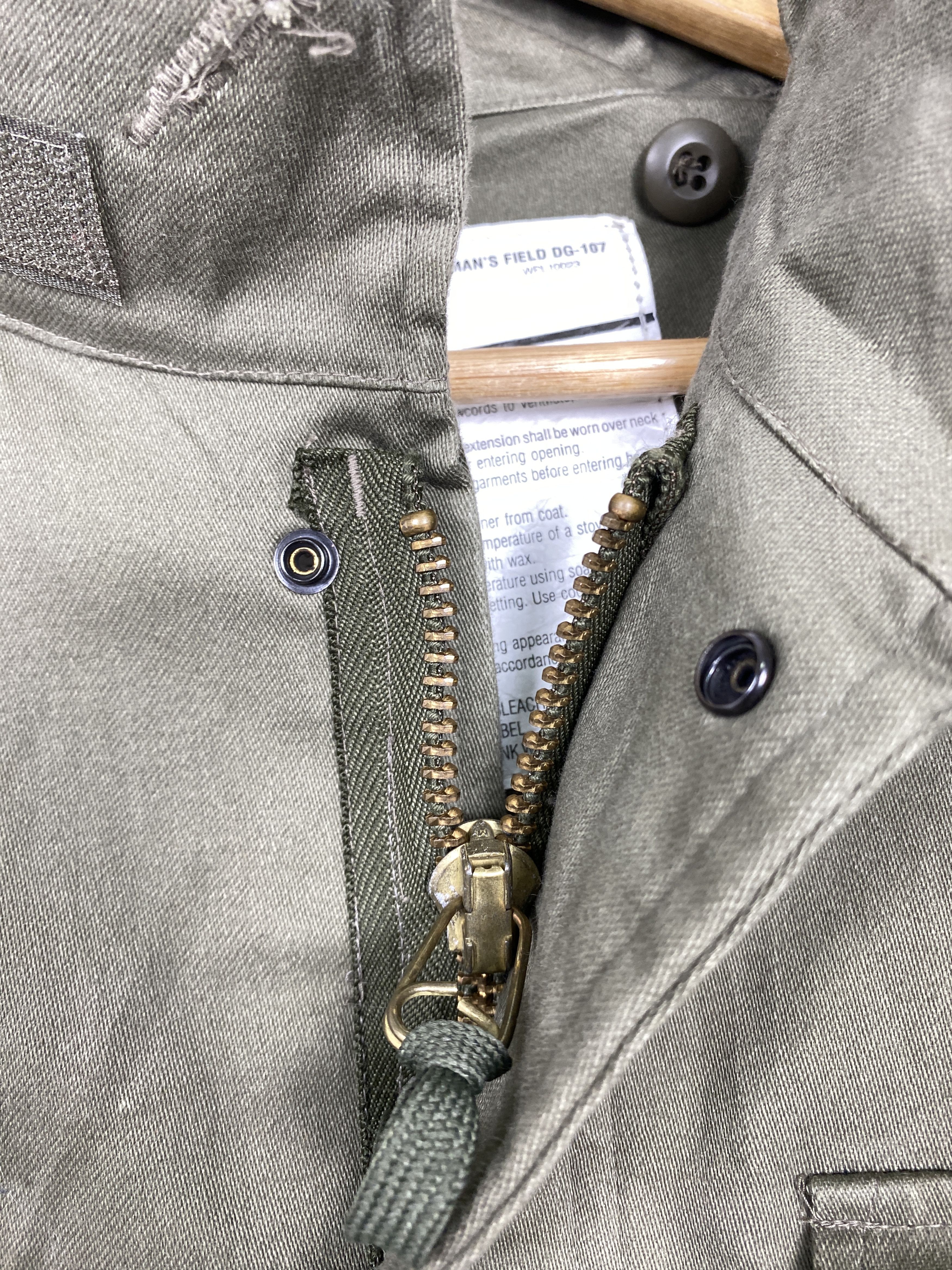 Vintage Vintage Man Field DG-107 Military army Jacket J1159 Size US S / EU 44-46 / 1 - 8 Thumbnail