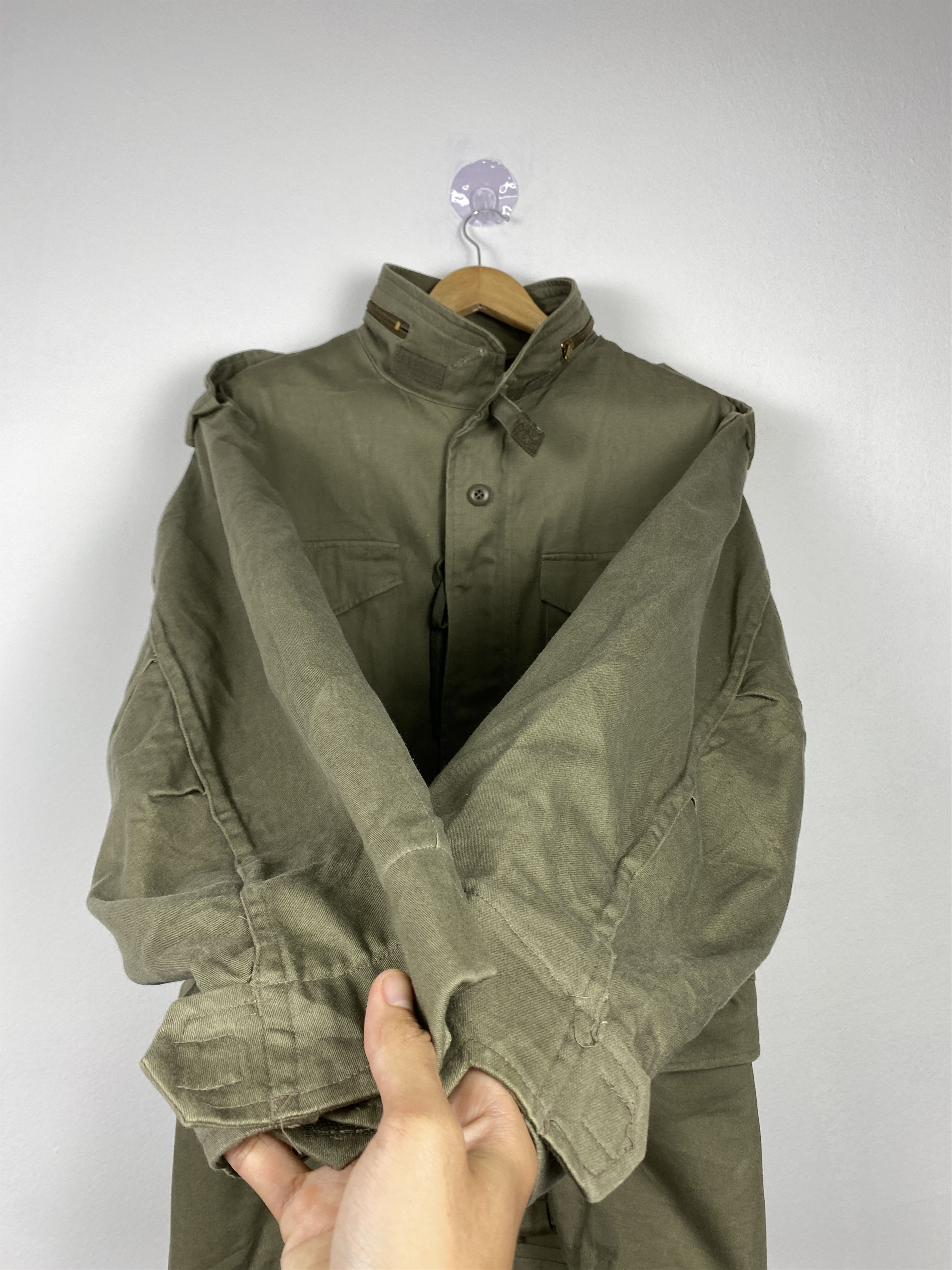 Vintage Vintage Man Field DG-107 Military army Jacket J1159 Size US S / EU 44-46 / 1 - 9 Thumbnail