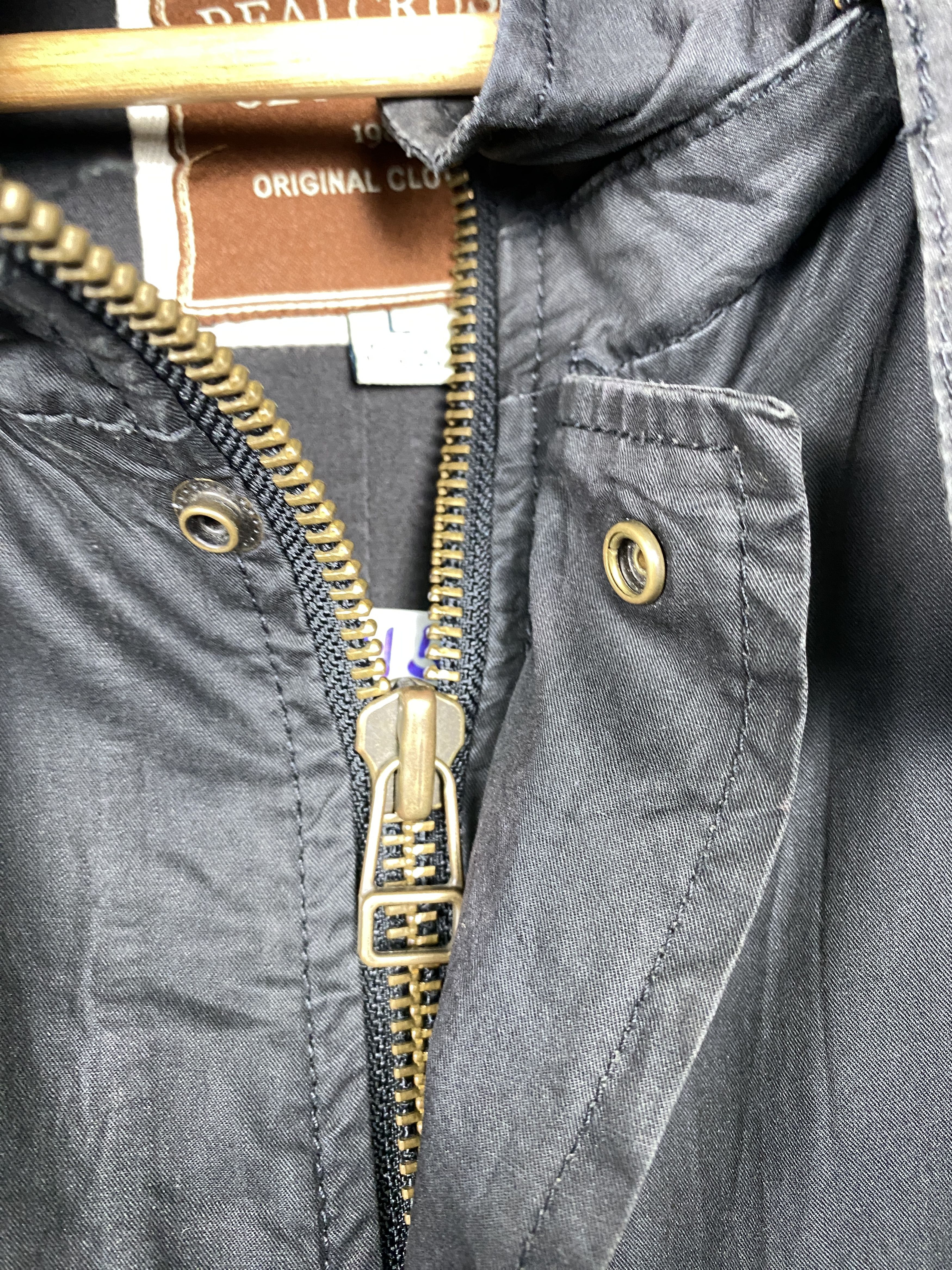 Japanese Brand Vintage Real Crush Clothing Hoodie Parkas Jacket J1157 Size US S / EU 44-46 / 1 - 7 Thumbnail