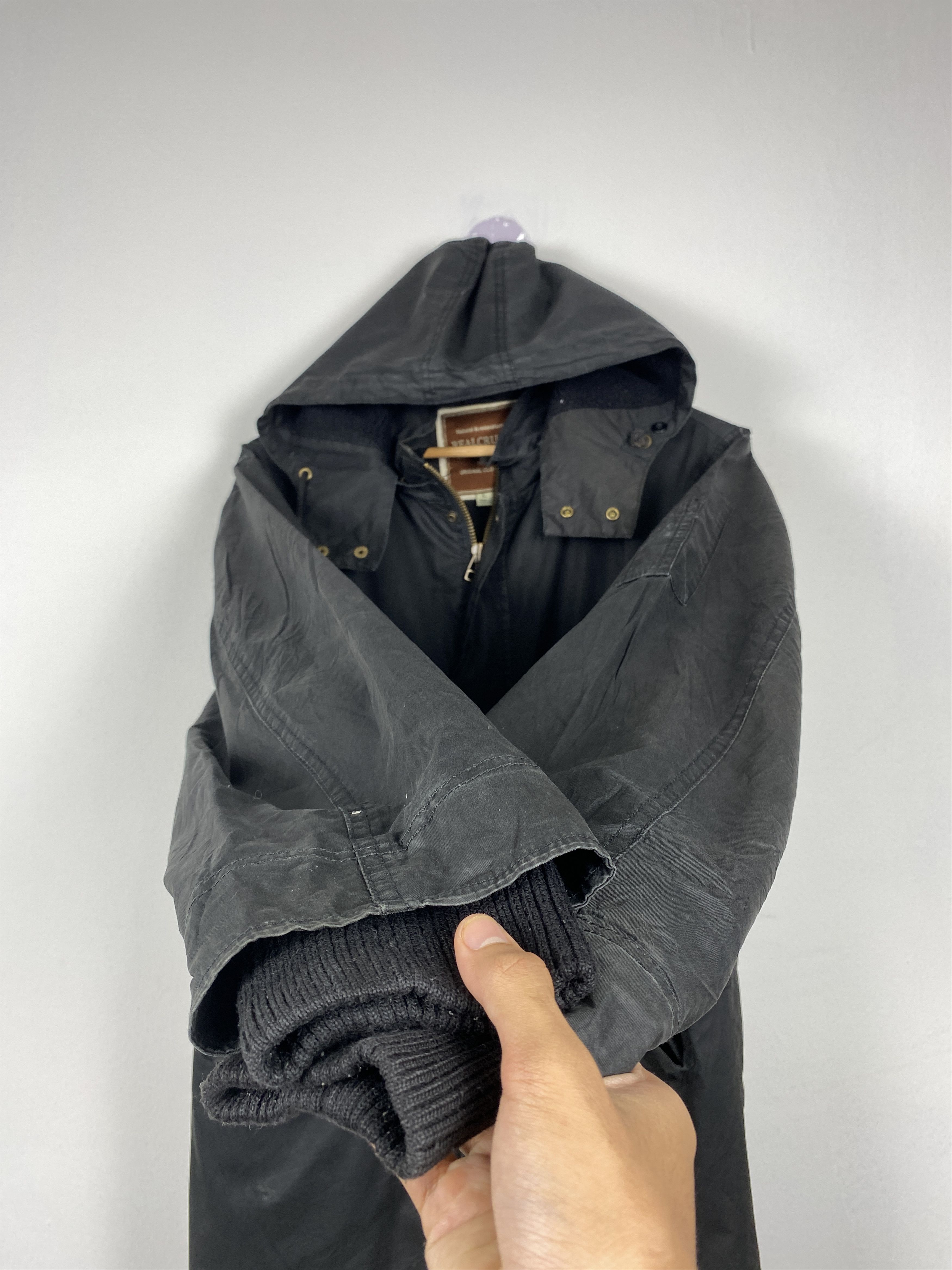 Japanese Brand Vintage Real Crush Clothing Hoodie Parkas Jacket J1157 Size US S / EU 44-46 / 1 - 8 Thumbnail