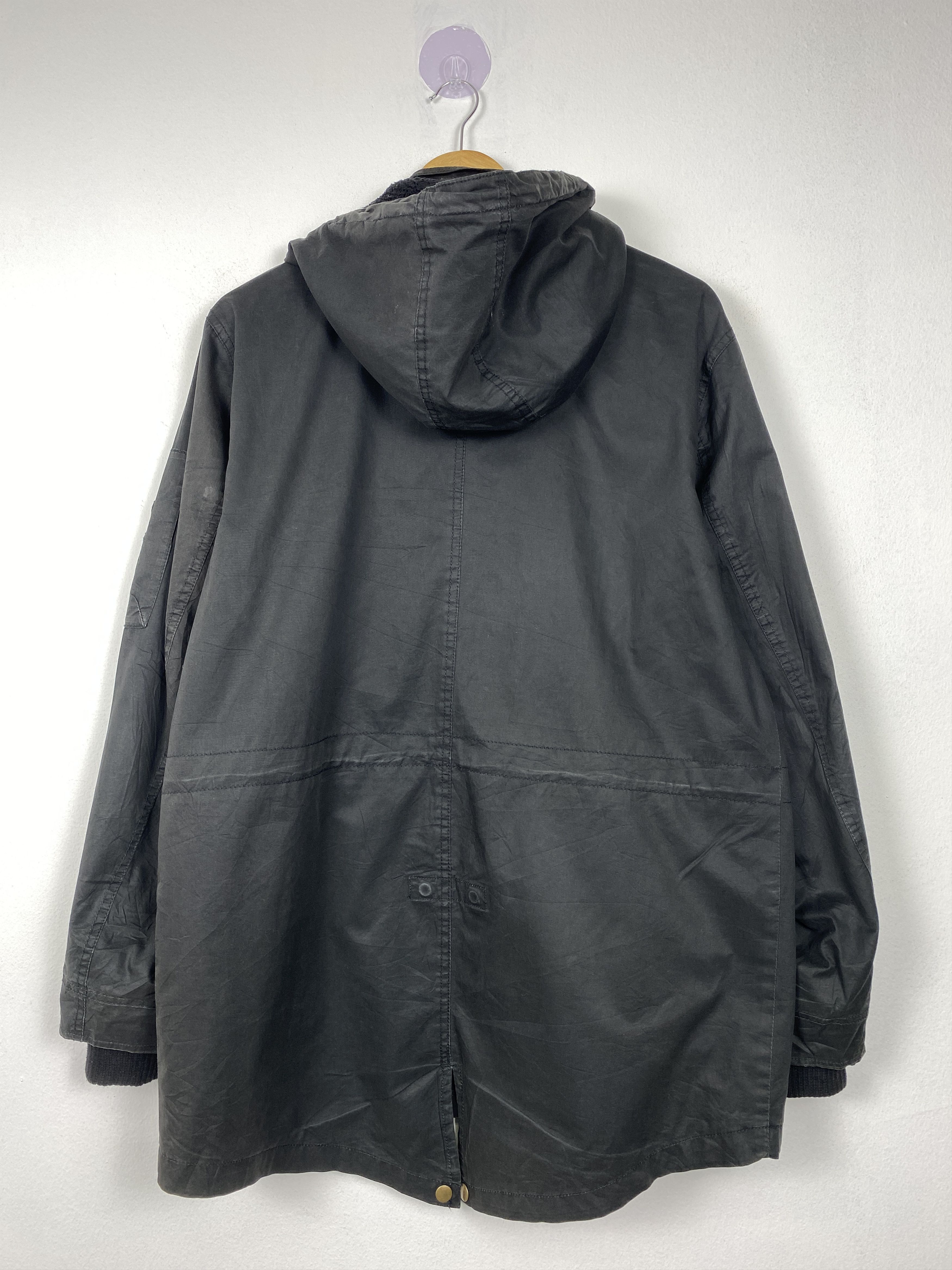 Japanese Brand Vintage Real Crush Clothing Hoodie Parkas Jacket J1157 Size US S / EU 44-46 / 1 - 9 Thumbnail
