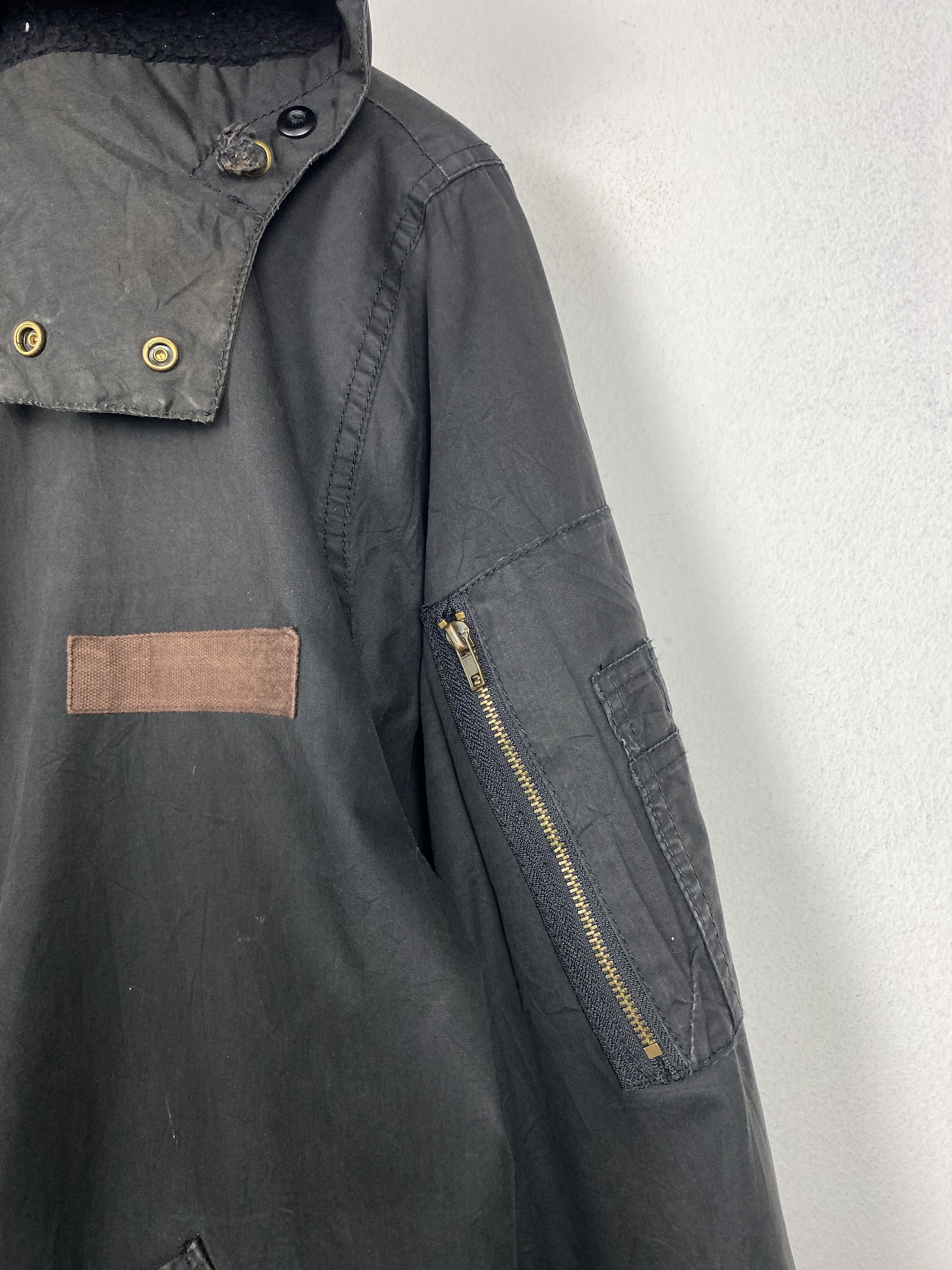 Japanese Brand Vintage Real Crush Clothing Hoodie Parkas Jacket J1157 Size US S / EU 44-46 / 1 - 3 Thumbnail