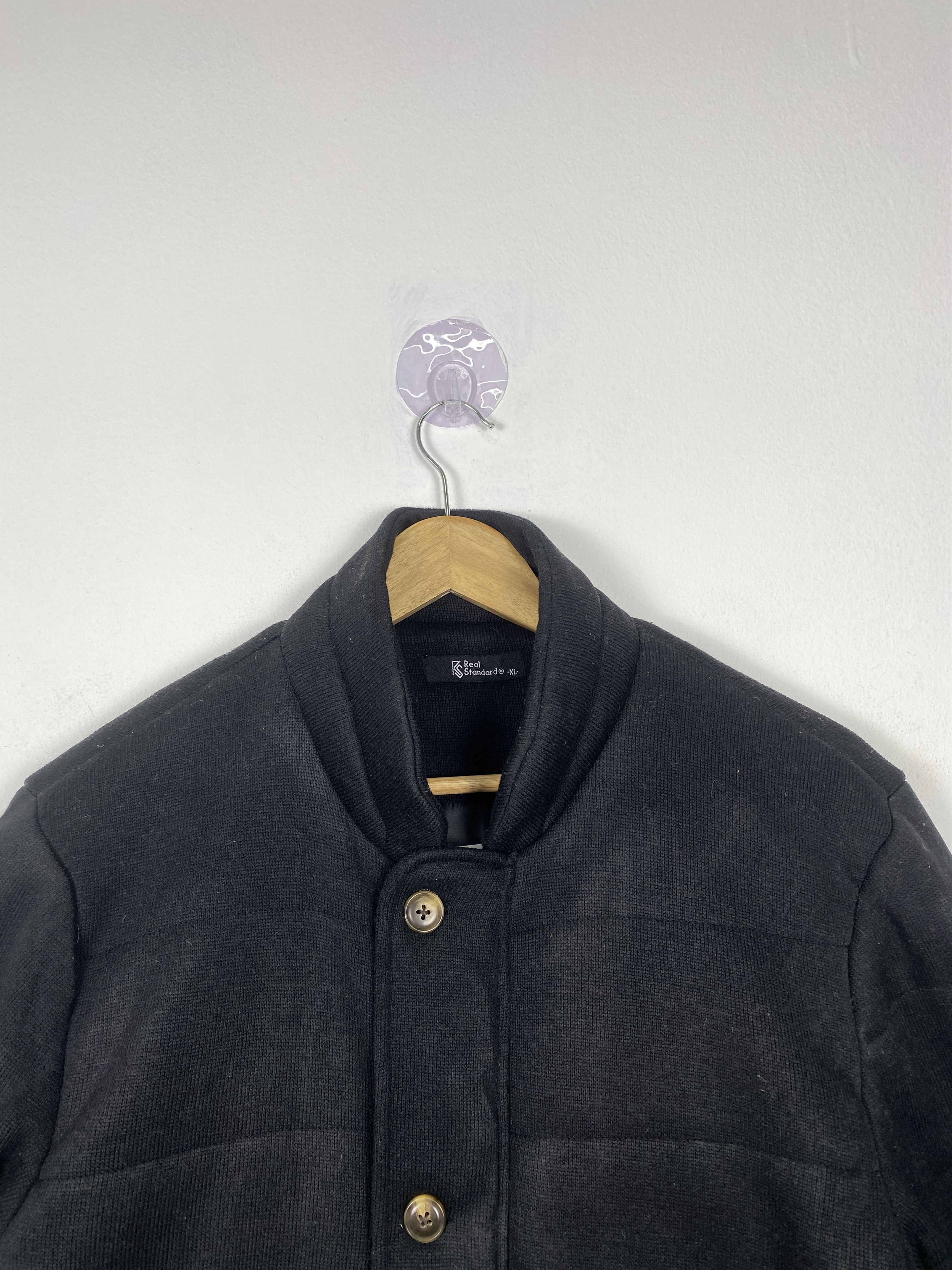Japanese Brand Vintage REAL STANDARD Puffer Button Up Jacket J1154 Size US S / EU 44-46 / 1 - 2 Thumbnail