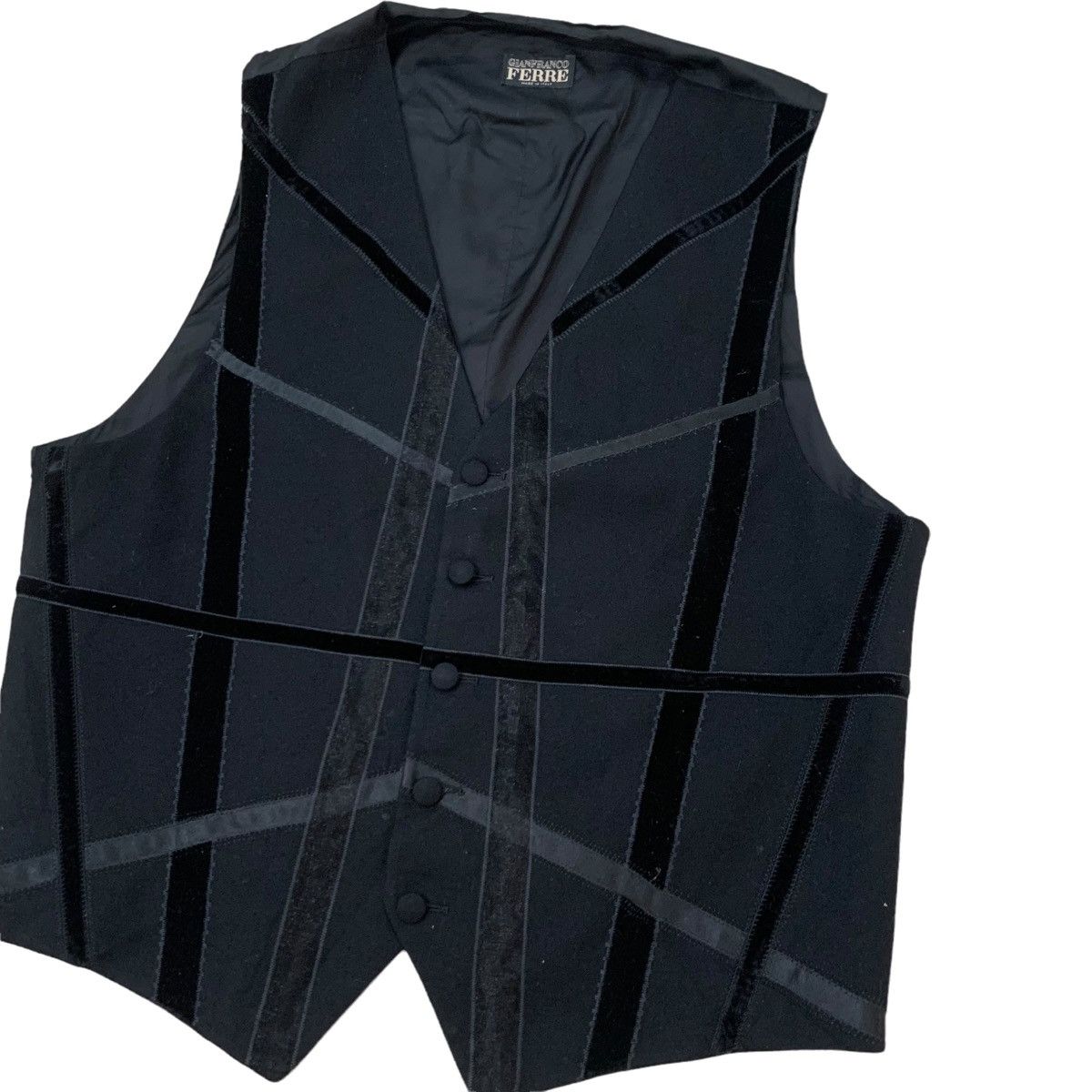 Designer × Gianfranco Ferre 🇮🇹Gianfranco Ferre Sleeveless Vest Size US L / EU 52-54 / 3 - 5 Thumbnail