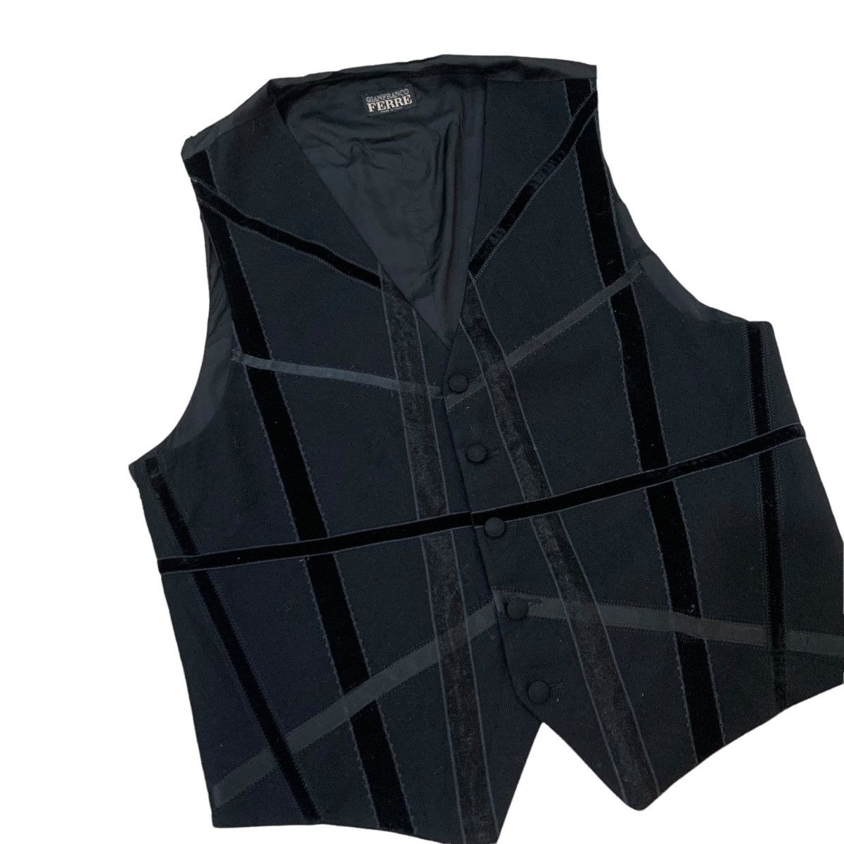 Designer × Gianfranco Ferre 🇮🇹Gianfranco Ferre Sleeveless Vest Size US L / EU 52-54 / 3 - 6 Thumbnail