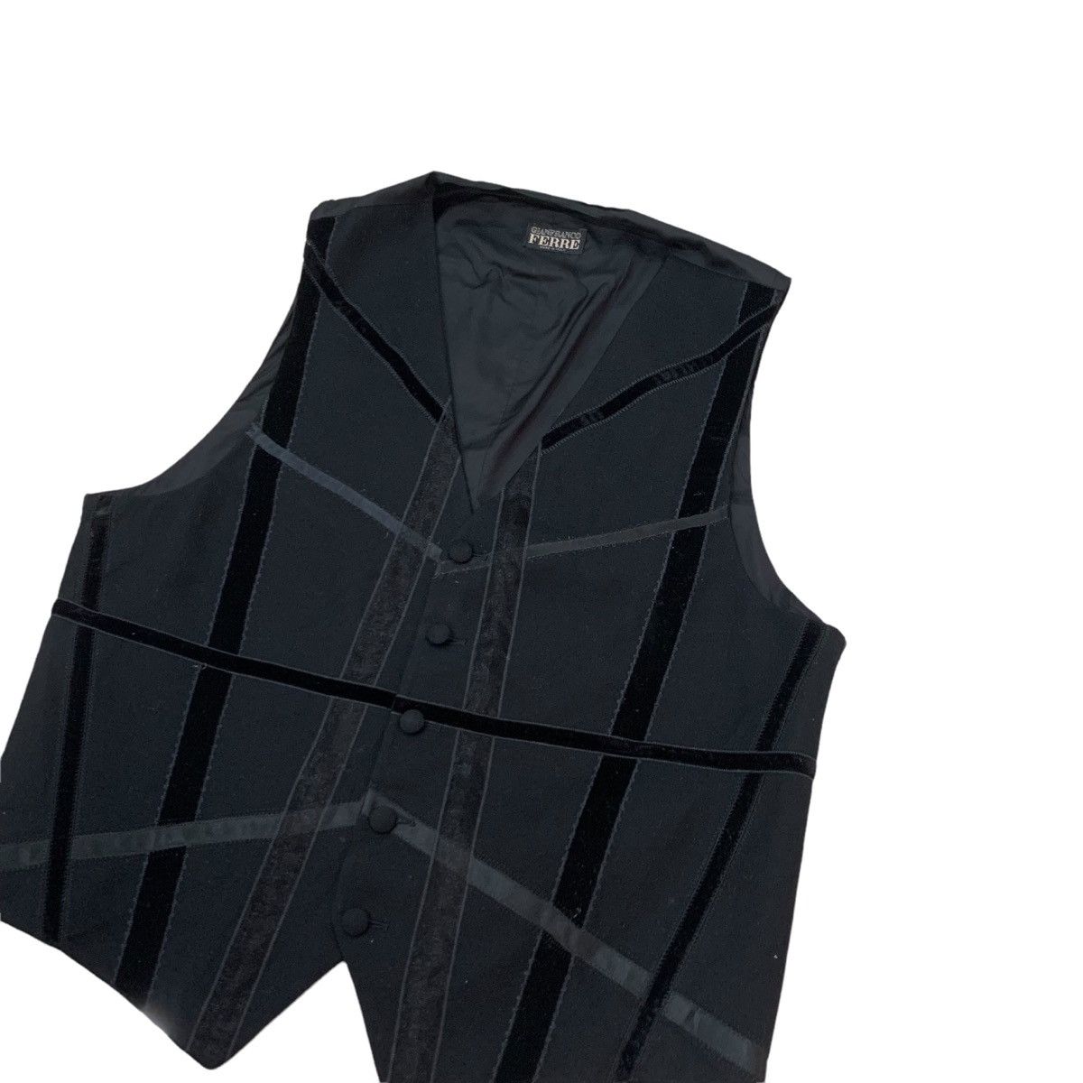 Designer × Gianfranco Ferre 🇮🇹Gianfranco Ferre Sleeveless Vest Size US L / EU 52-54 / 3 - 8 Thumbnail