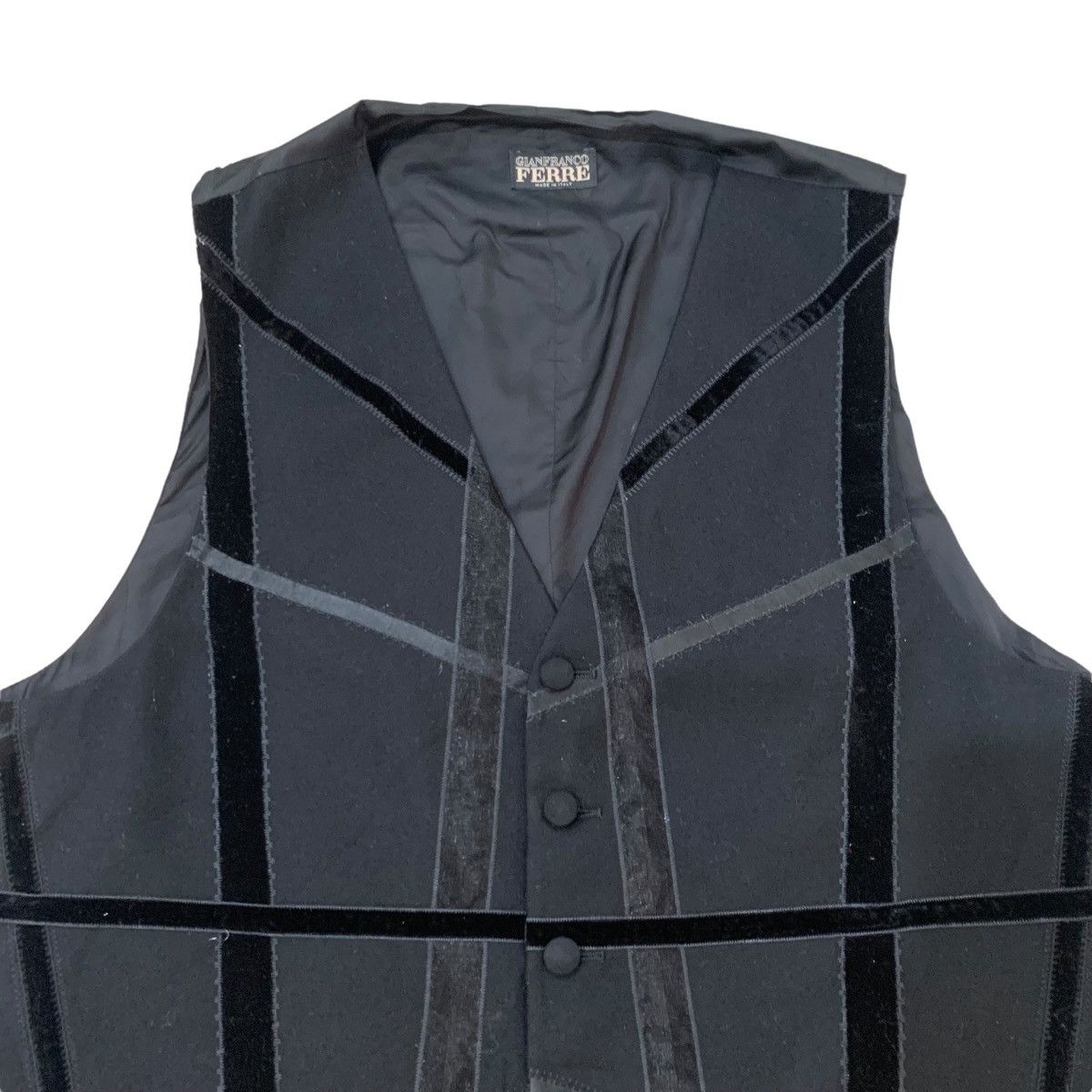 Designer × Gianfranco Ferre 🇮🇹Gianfranco Ferre Sleeveless Vest Size US L / EU 52-54 / 3 - 7 Thumbnail
