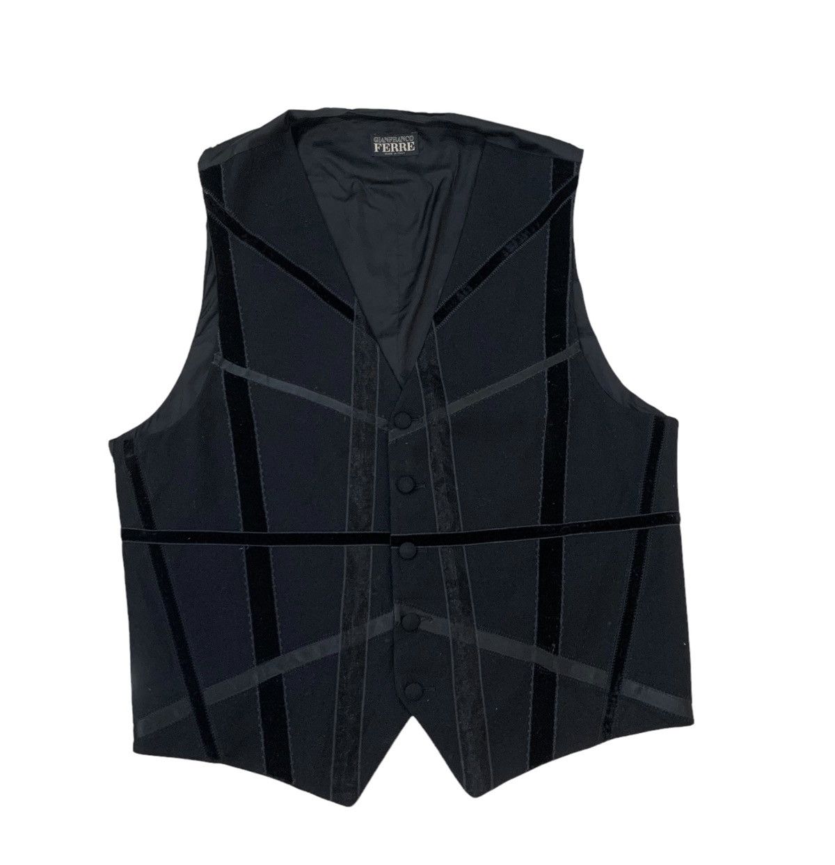 Designer × Gianfranco Ferre 🇮🇹Gianfranco Ferre Sleeveless Vest Size US L / EU 52-54 / 3 - 3 Thumbnail