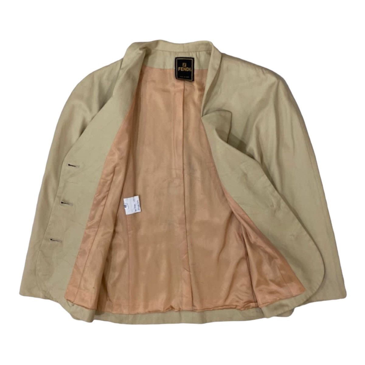Fendi FENDI Gold Button Jacket Size M / US 6-8 / IT 42-44 - 4 Thumbnail