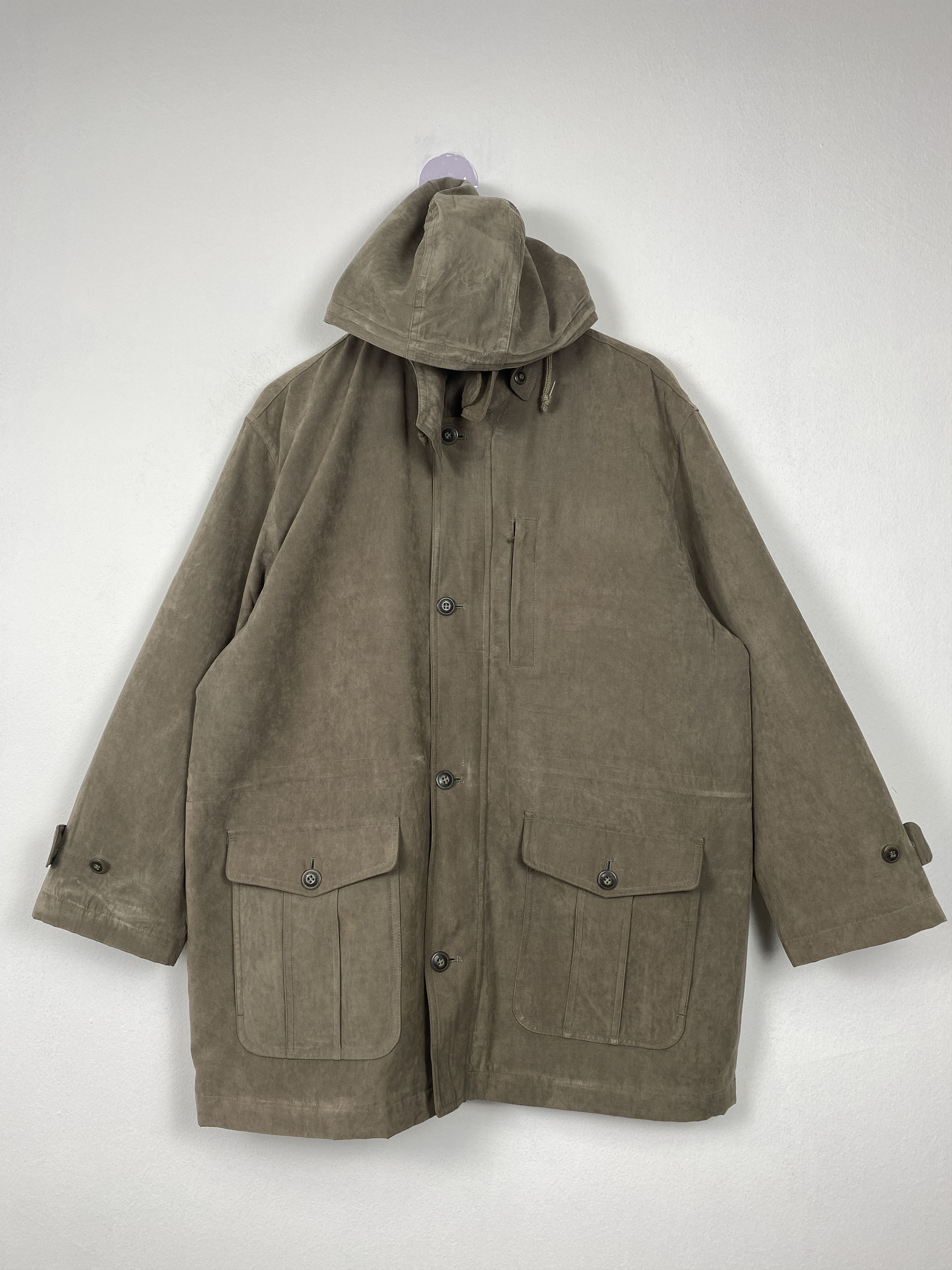 Japanese Brand Vintage TROY BROS Quilted Lining Hoodie Jacket J1152 Size US M / EU 48-50 / 2 - 1 Thumbnail