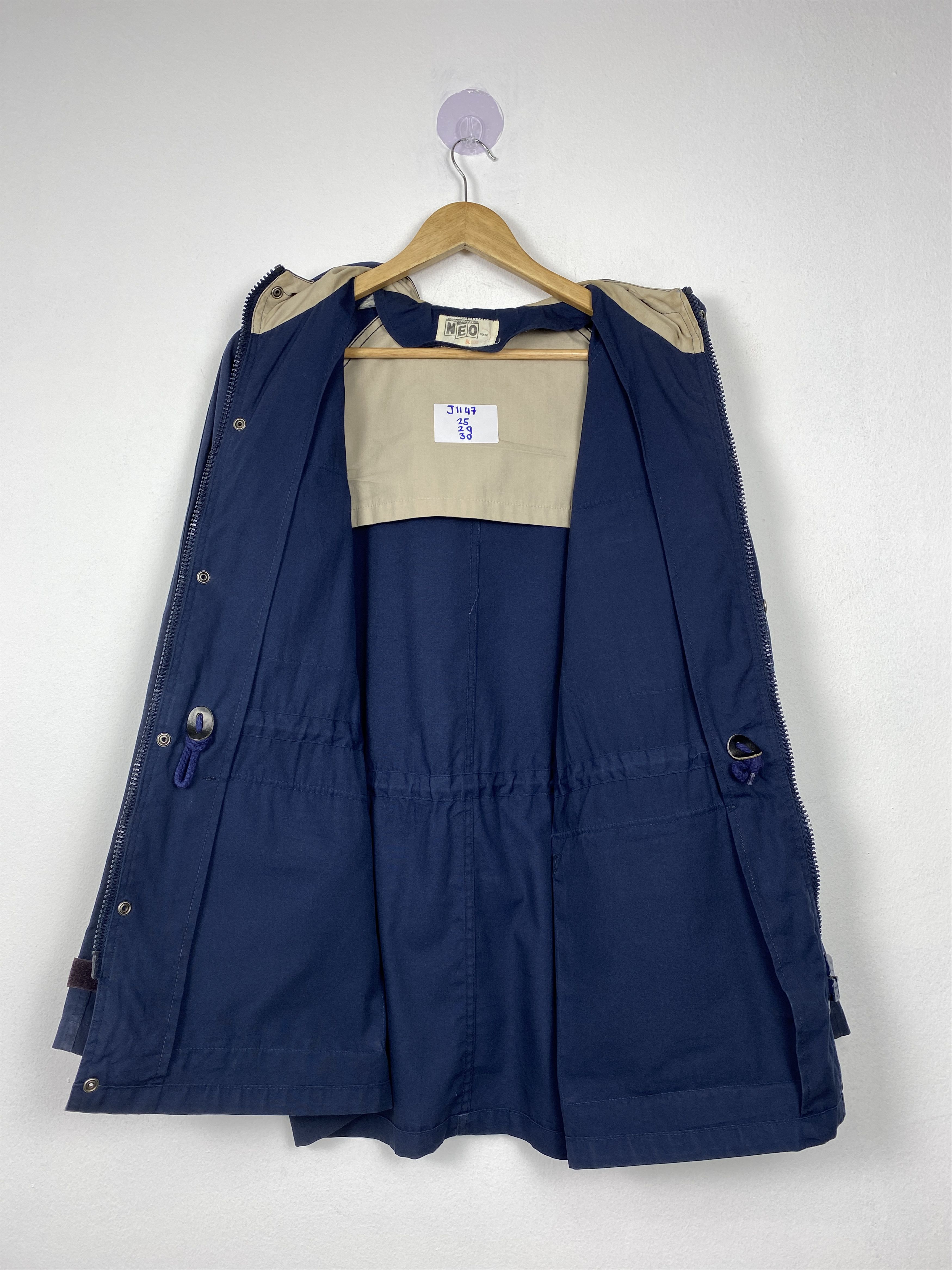 Japanese Brand Vintage NEO Japanese Brand Hoodie Zip Up Jacket J1147 Size US M / EU 48-50 / 2 - 11 Thumbnail
