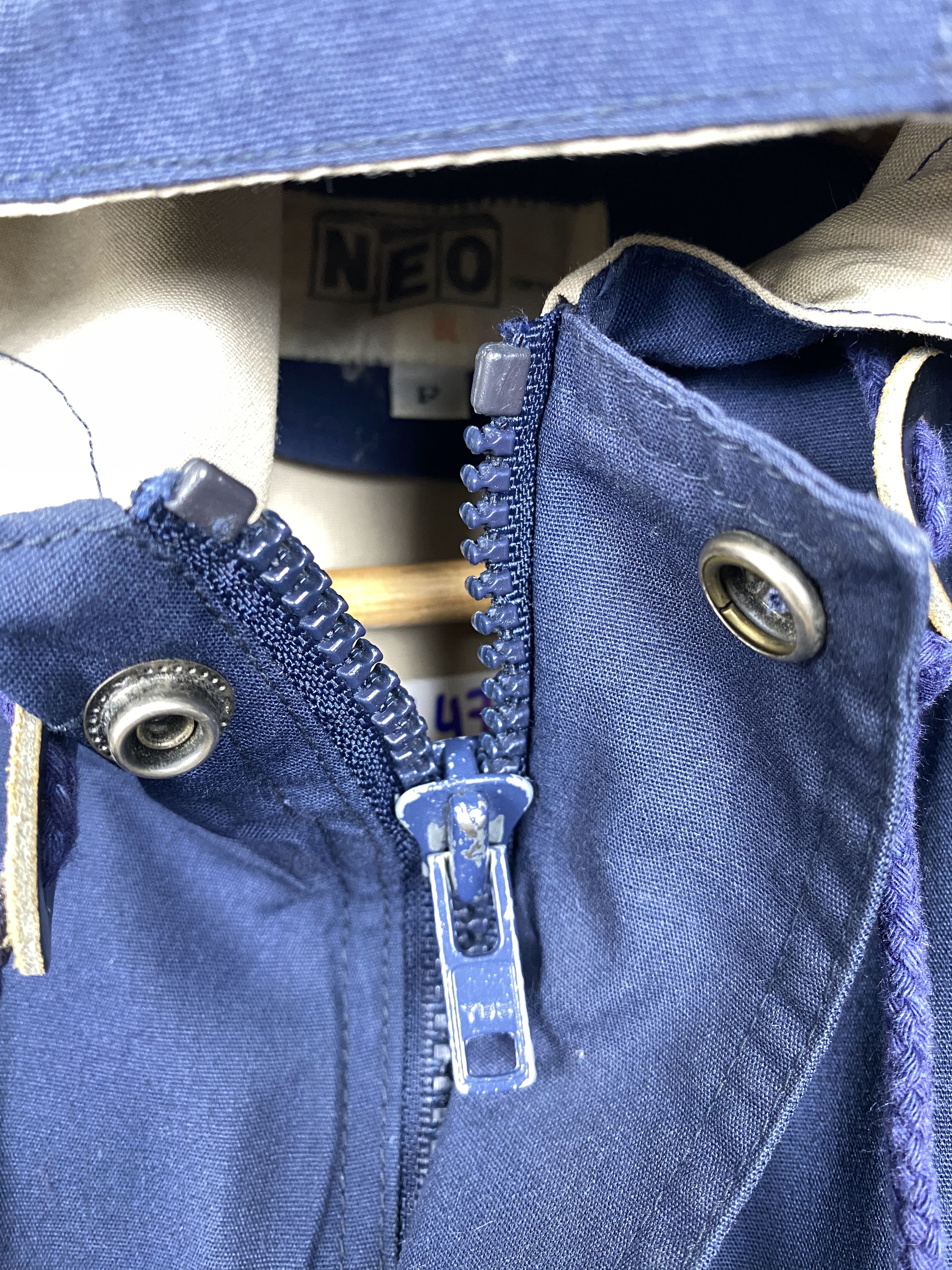 Japanese Brand Vintage NEO Japanese Brand Hoodie Zip Up Jacket J1147 Size US M / EU 48-50 / 2 - 8 Thumbnail