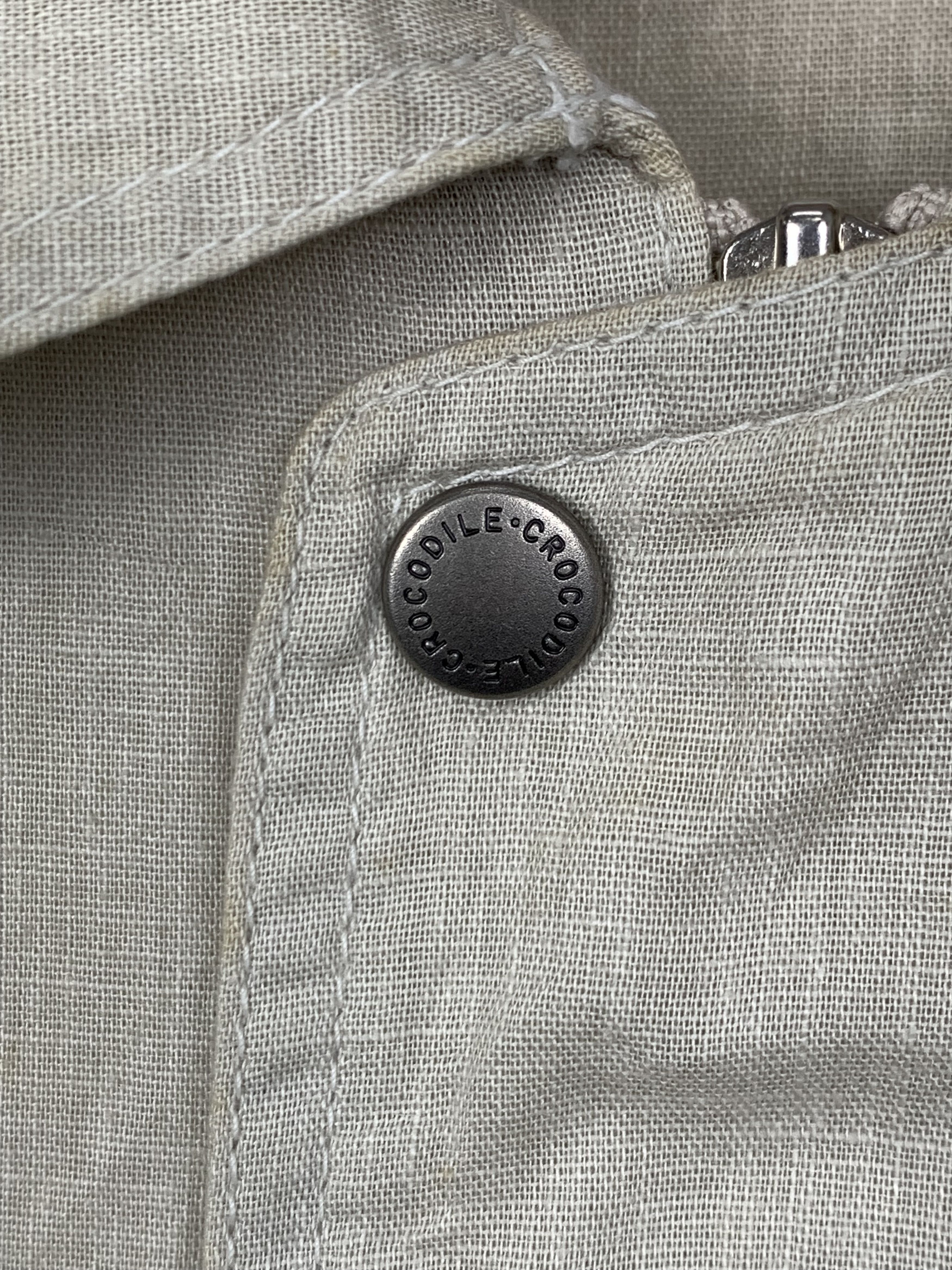 Japanese Brand × Vintage Vintage CROCODILE Cotton Multi Pocket Jacket Size US M / EU 48-50 / 2 - 12 Thumbnail