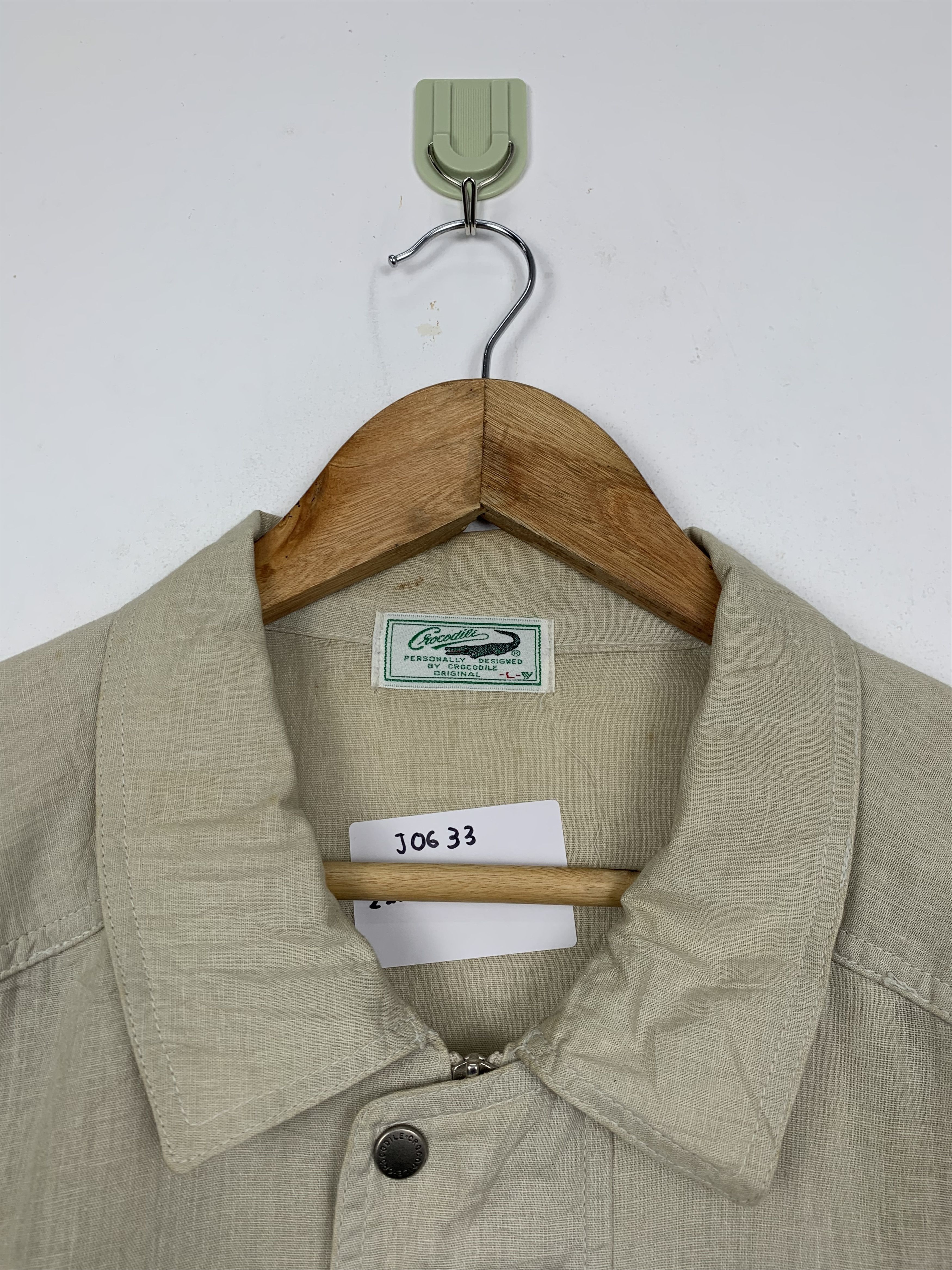 Japanese Brand × Vintage Vintage CROCODILE Cotton Multi Pocket Jacket Size US M / EU 48-50 / 2 - 6 Thumbnail