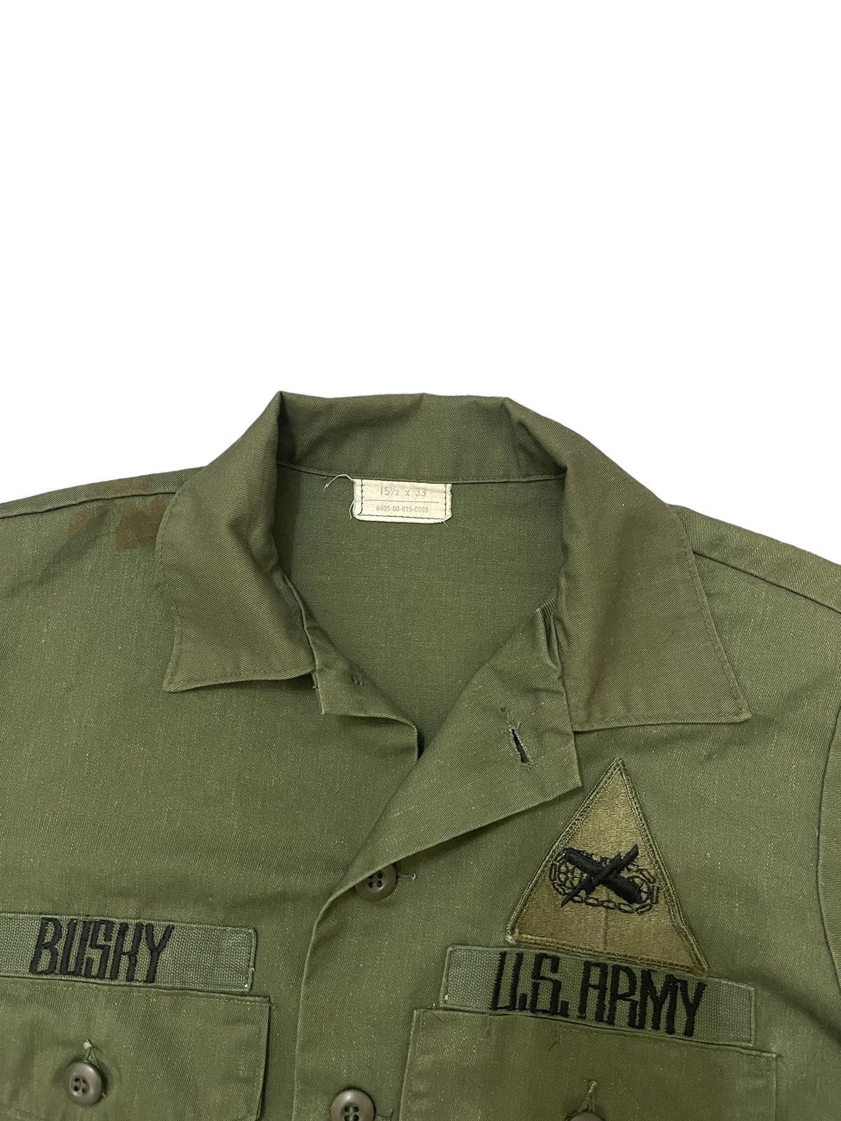 Vintage Vintage 80s us army jacket ranger jacket Size US L / EU 52-54 / 3 - 7 Thumbnail