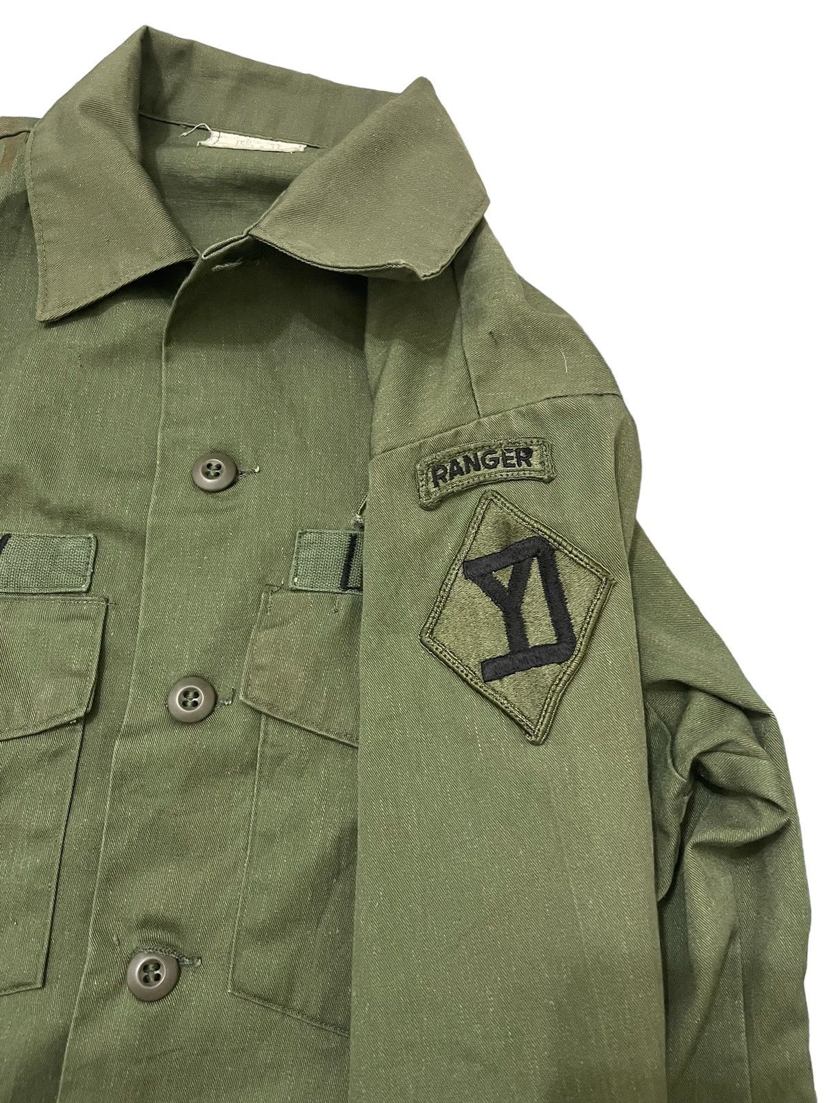 Vintage Vintage 80s us army jacket ranger jacket Size US L / EU 52-54 / 3 - 5 Thumbnail