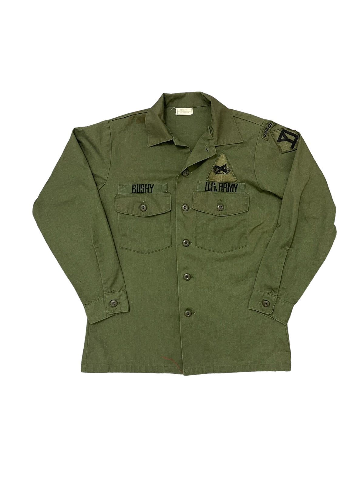 Vintage Vintage 80s us army jacket ranger jacket Size US L / EU 52-54 / 3 - 2 Thumbnail