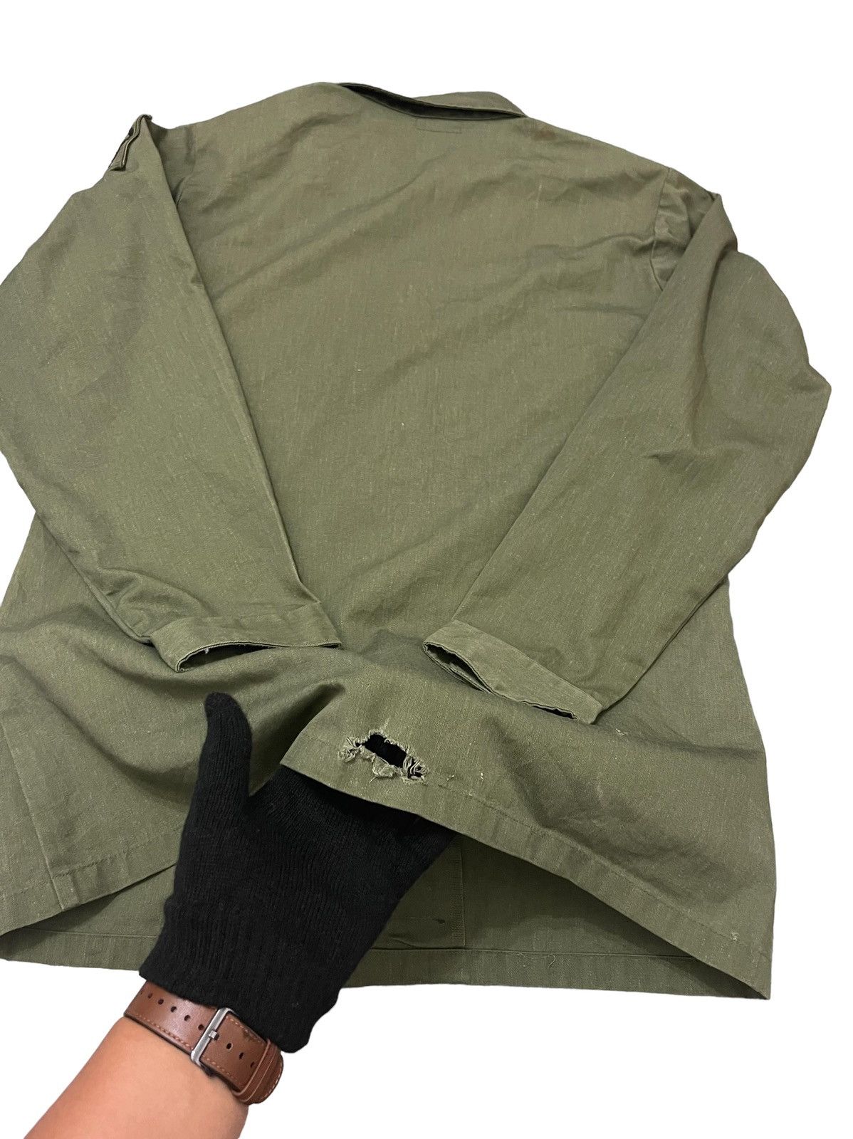 Vintage Vintage 80s us army jacket ranger jacket Size US L / EU 52-54 / 3 - 10 Thumbnail