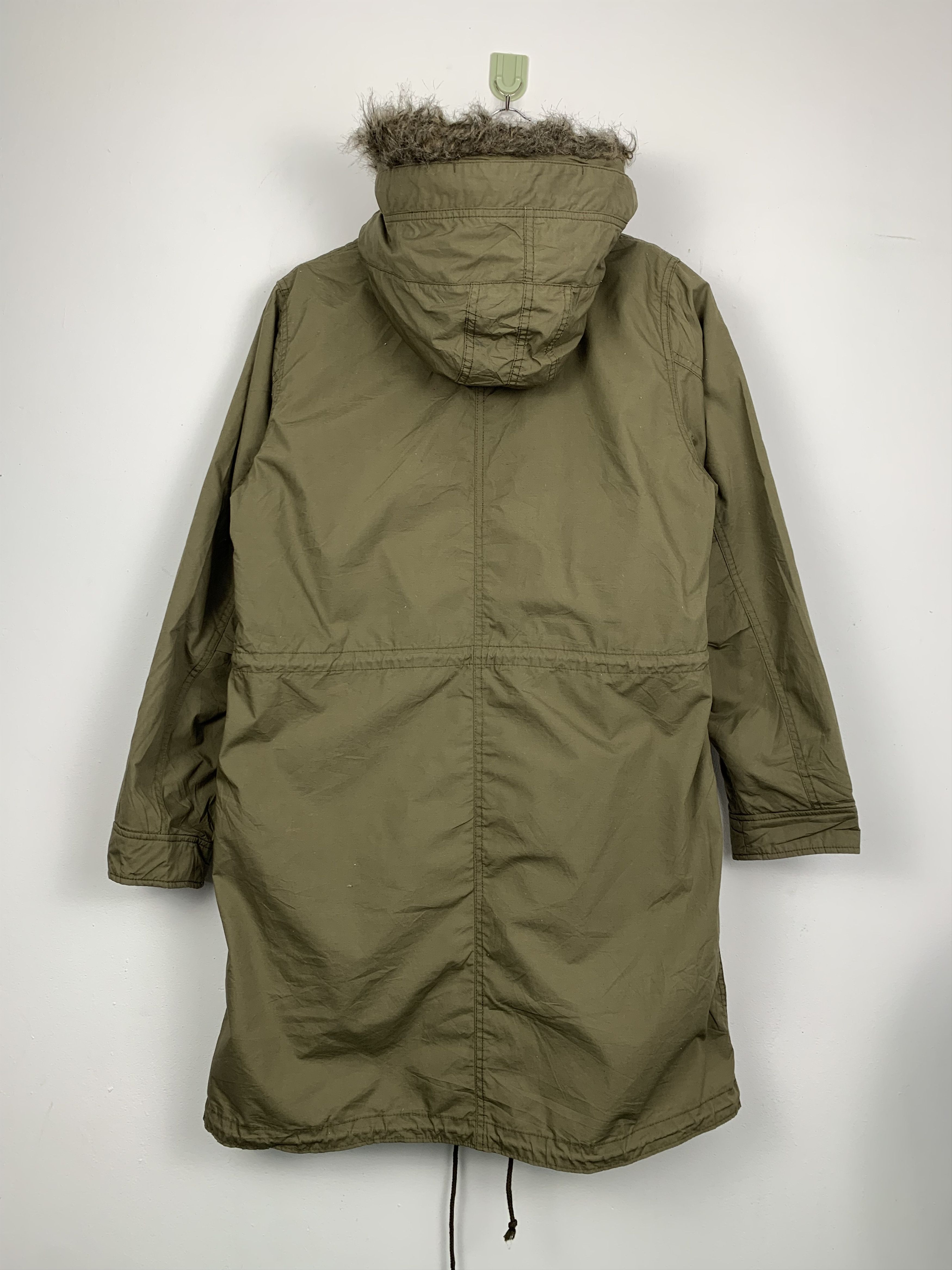 Uniqlo Vintage UNIQLO Sherpa Lining Hoodie Parkas Jacket J0592 Size US M / EU 48-50 / 2 - 7 Thumbnail