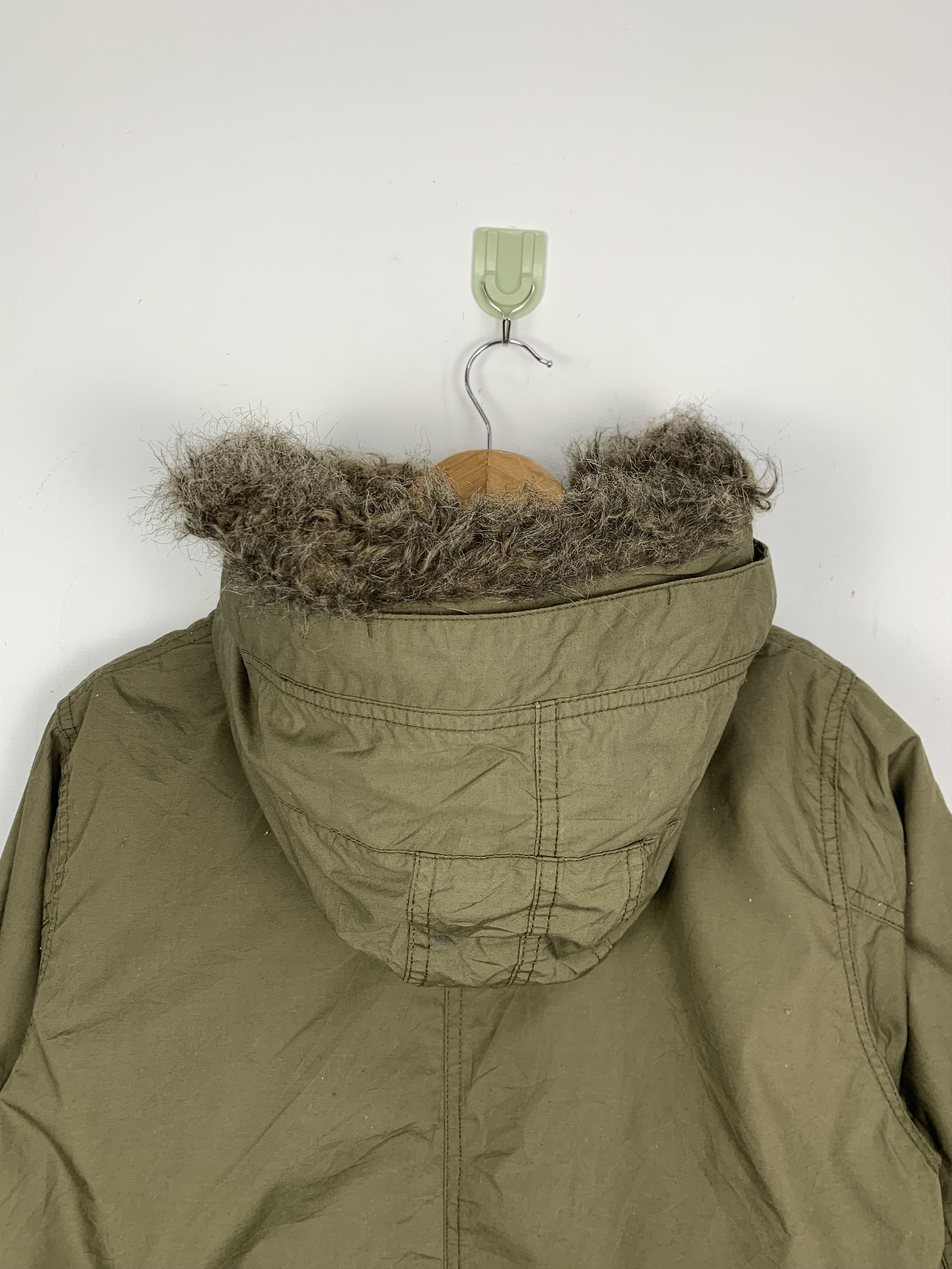 Uniqlo Vintage UNIQLO Sherpa Lining Hoodie Parkas Jacket J0592 Size US M / EU 48-50 / 2 - 8 Thumbnail