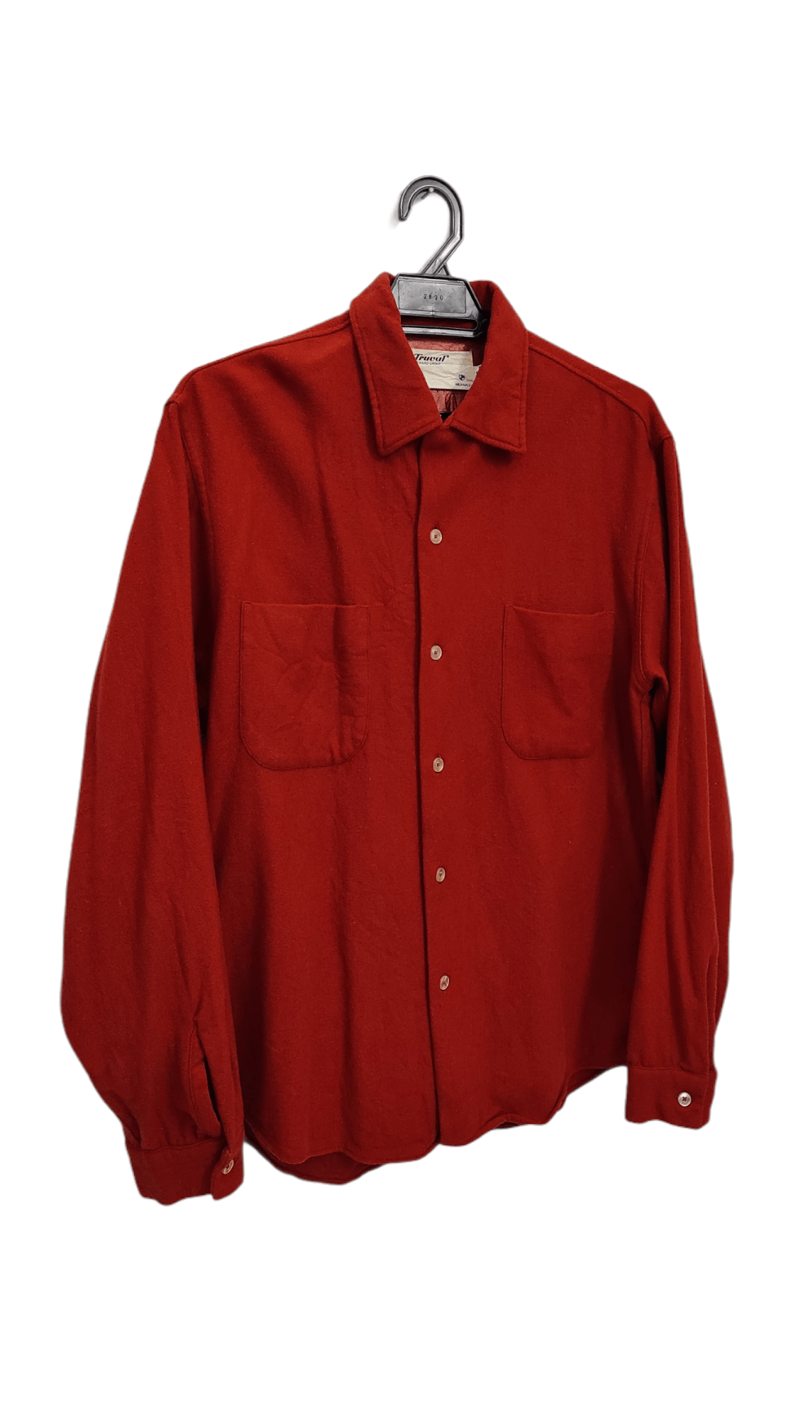 Vintage vintage 60's loop collar TRUVAL button down shirt Size US M / EU 48-50 / 2 - 11 Thumbnail