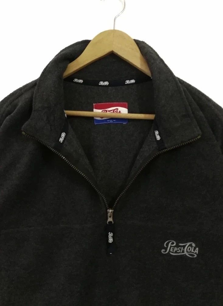 Pepsi × Vintage pepsi cola fleece sweatshirt streetwear Size US XL / EU 56 / 4 - 4 Thumbnail